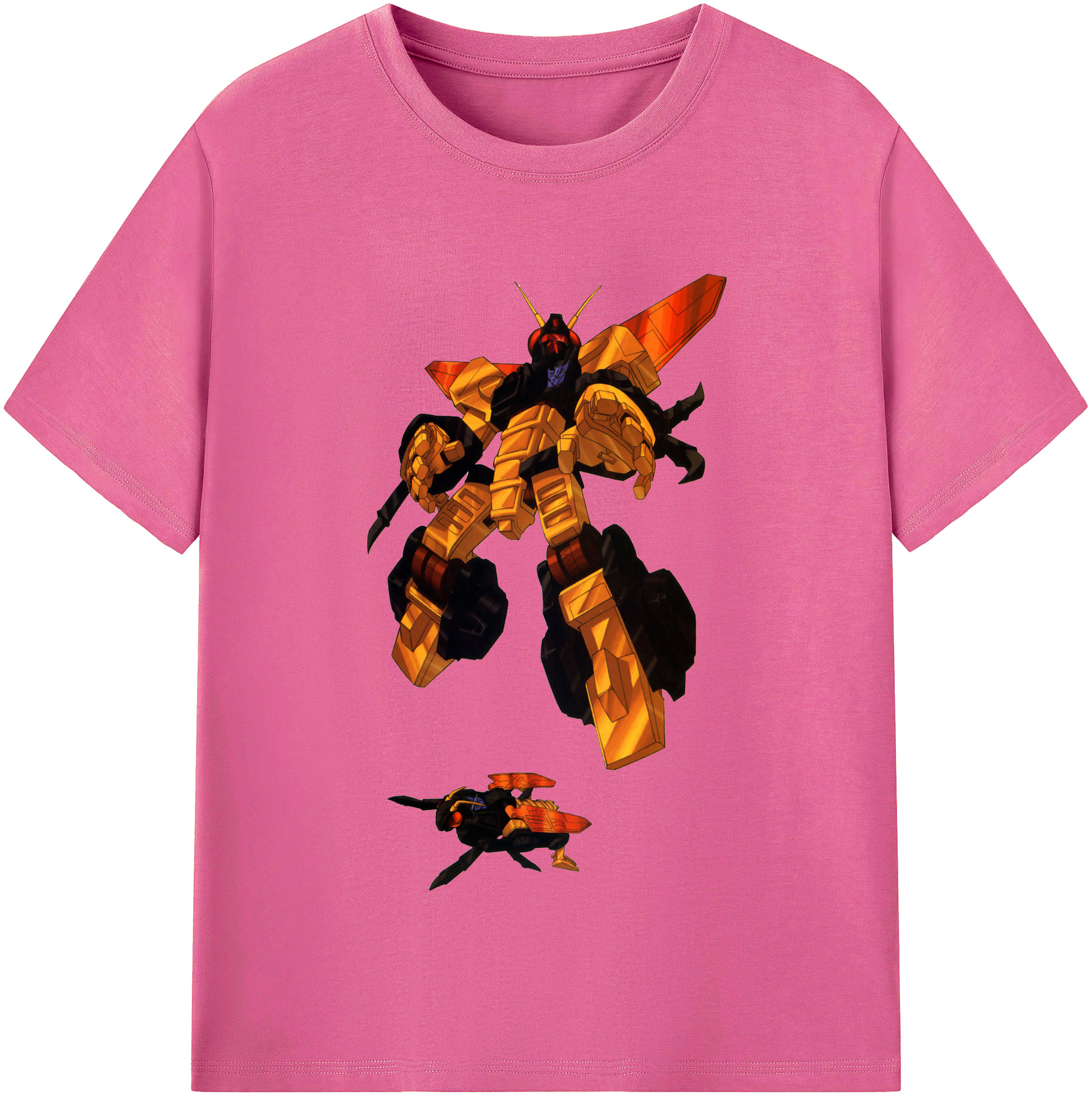 （画像用）  レディースカジュアルプリントTシャツ（綿100％）