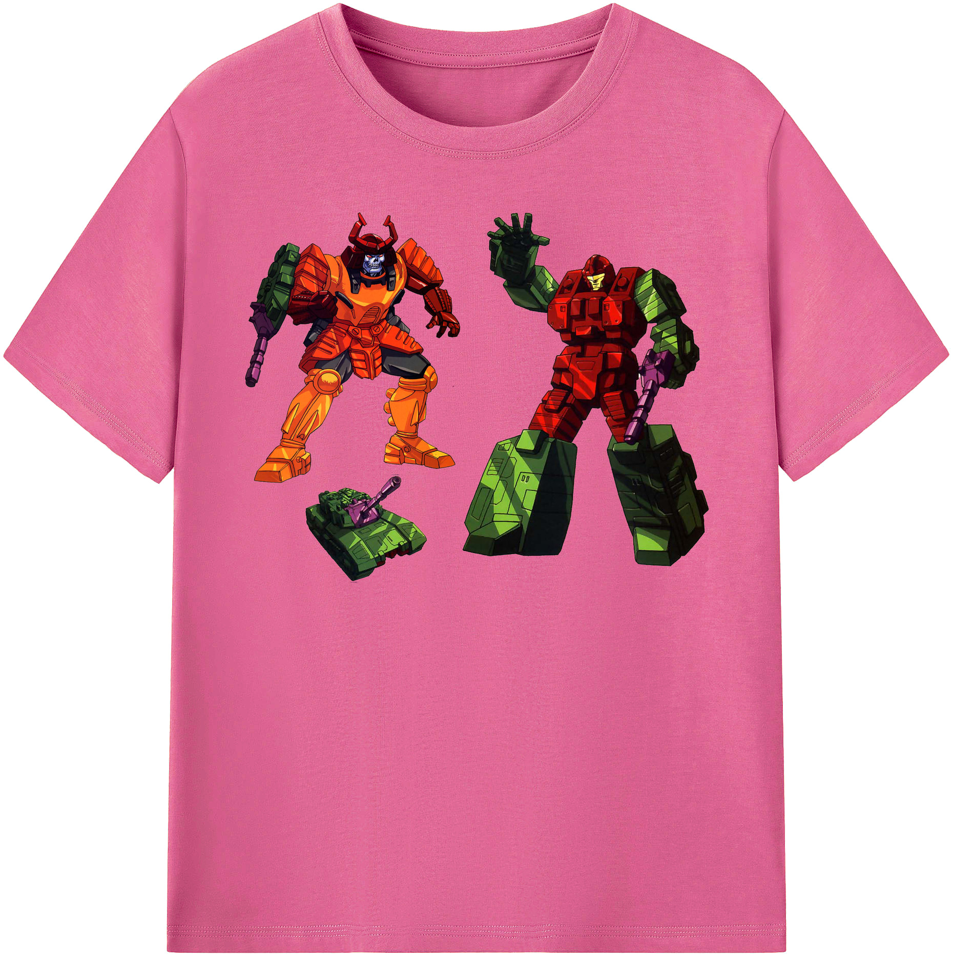 （画像用）  レディースカジュアルプリントTシャツ（綿100％）