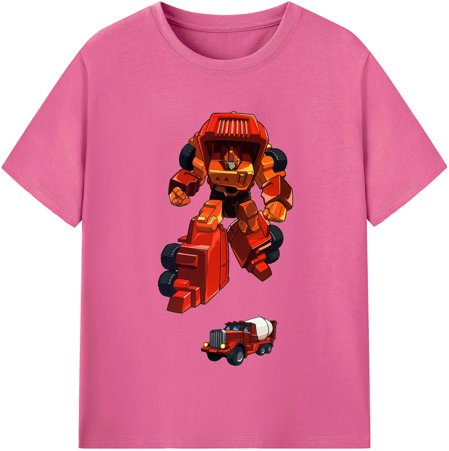 （画像用）  レディースカジュアルプリントTシャツ（綿100％）