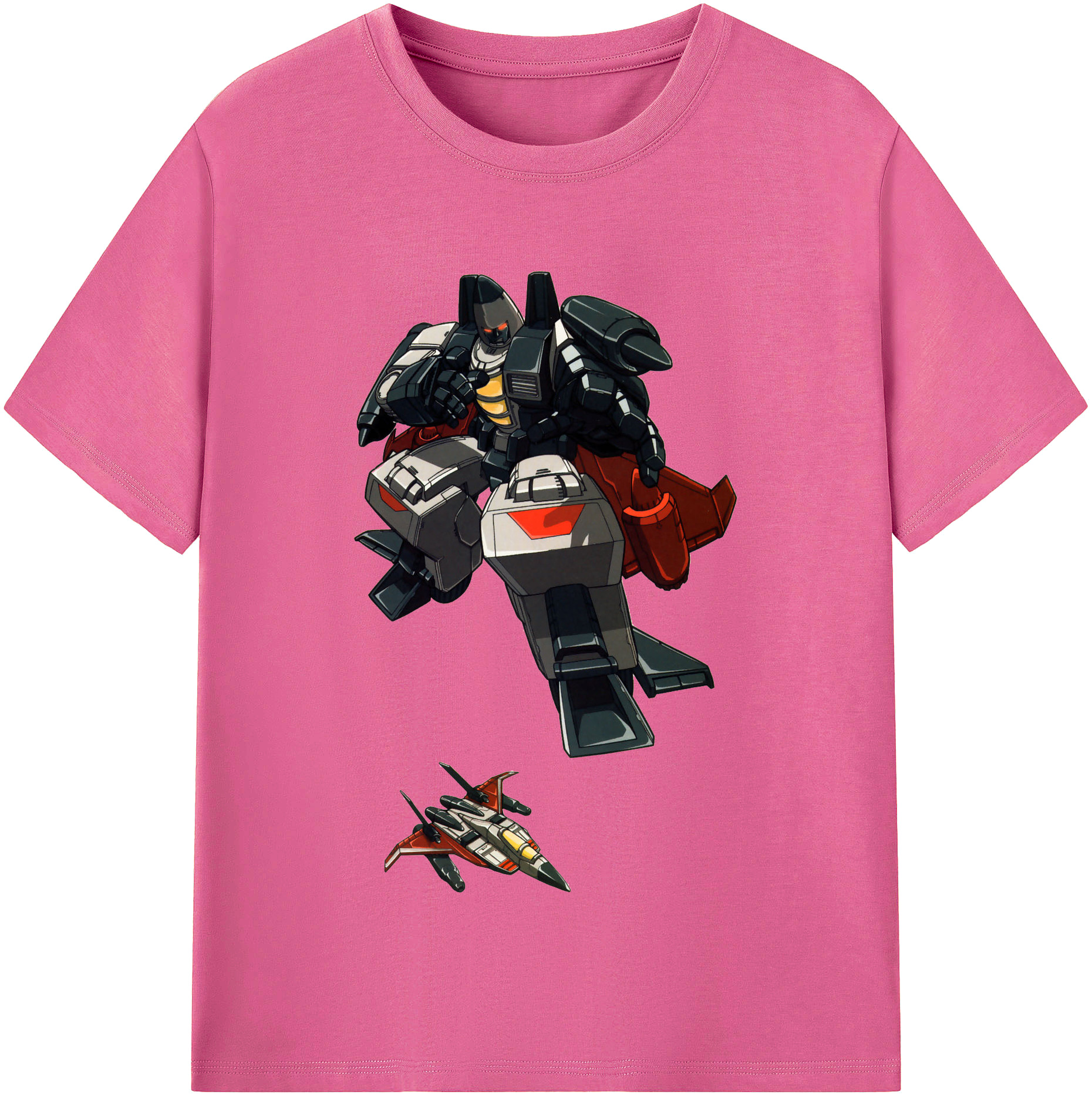 （画像用）  レディースカジュアルプリントTシャツ（綿100％）