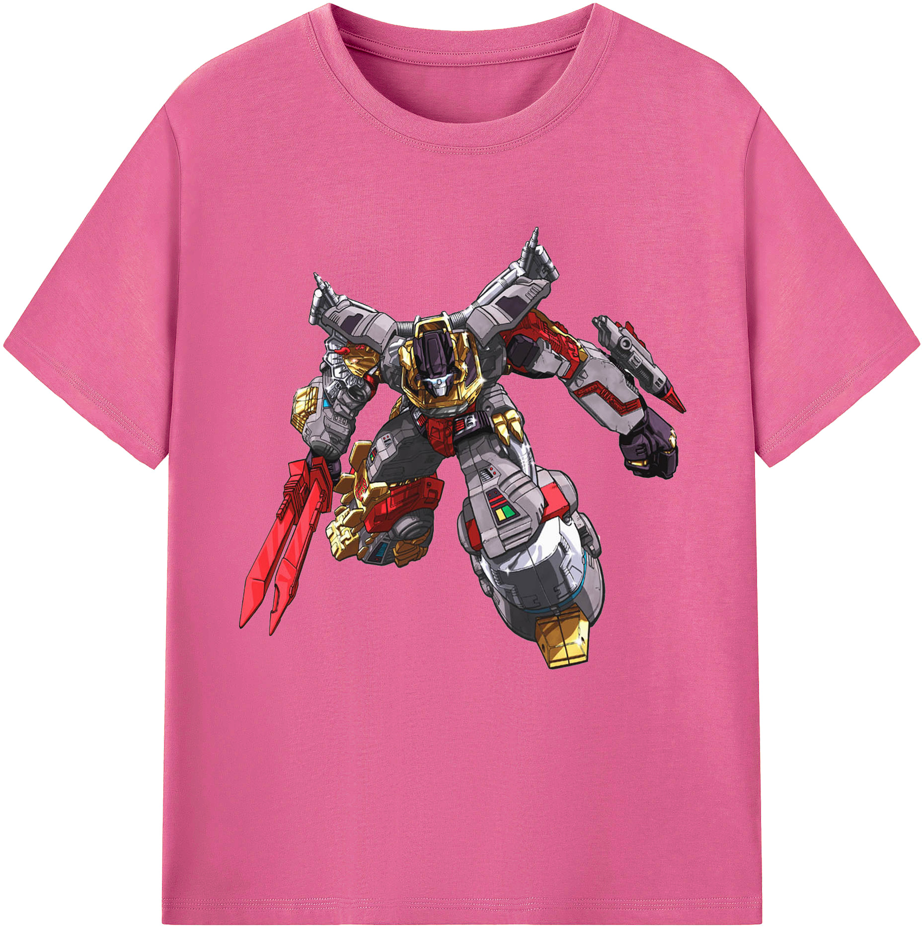 （画像用）  レディースカジュアルプリントTシャツ（綿100％）