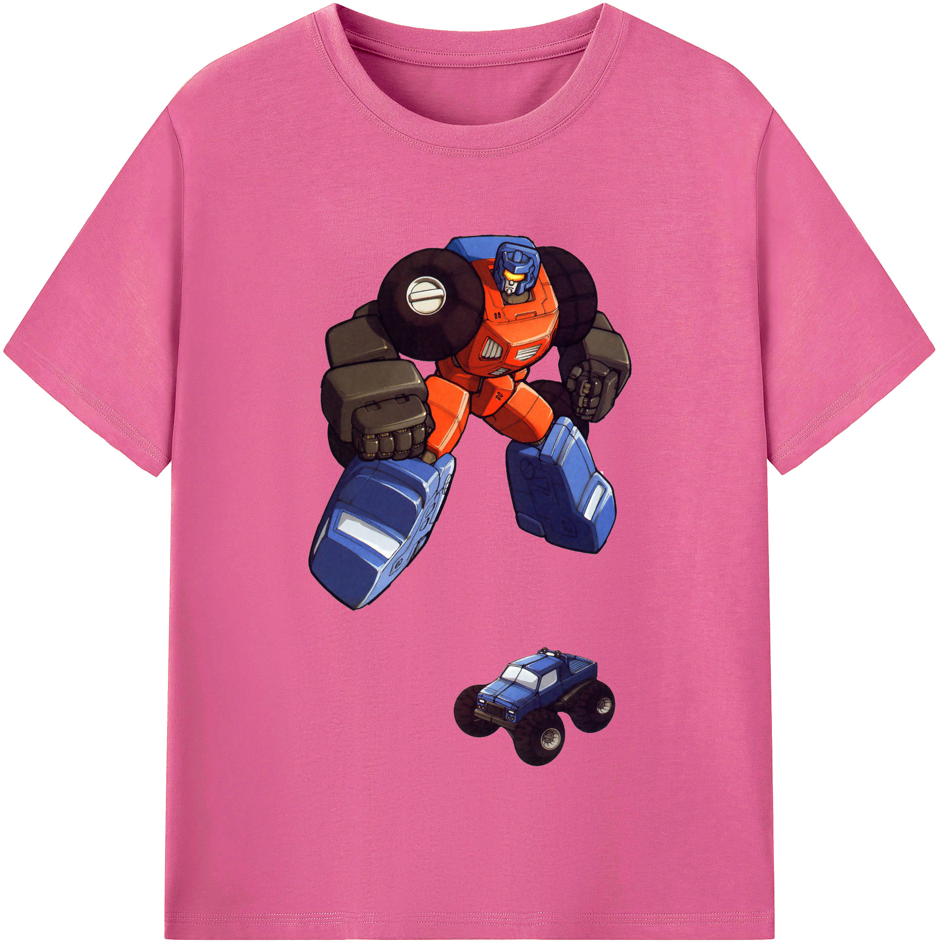 （画像用）  レディースカジュアルプリントTシャツ（綿100％）