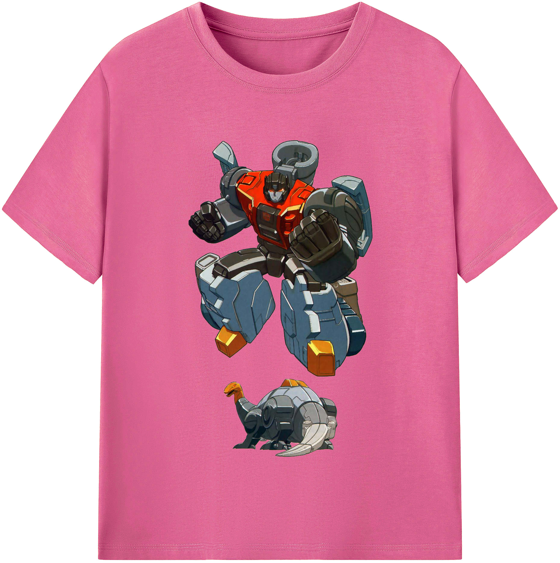 （画像用）  レディースカジュアルプリントTシャツ（綿100％）