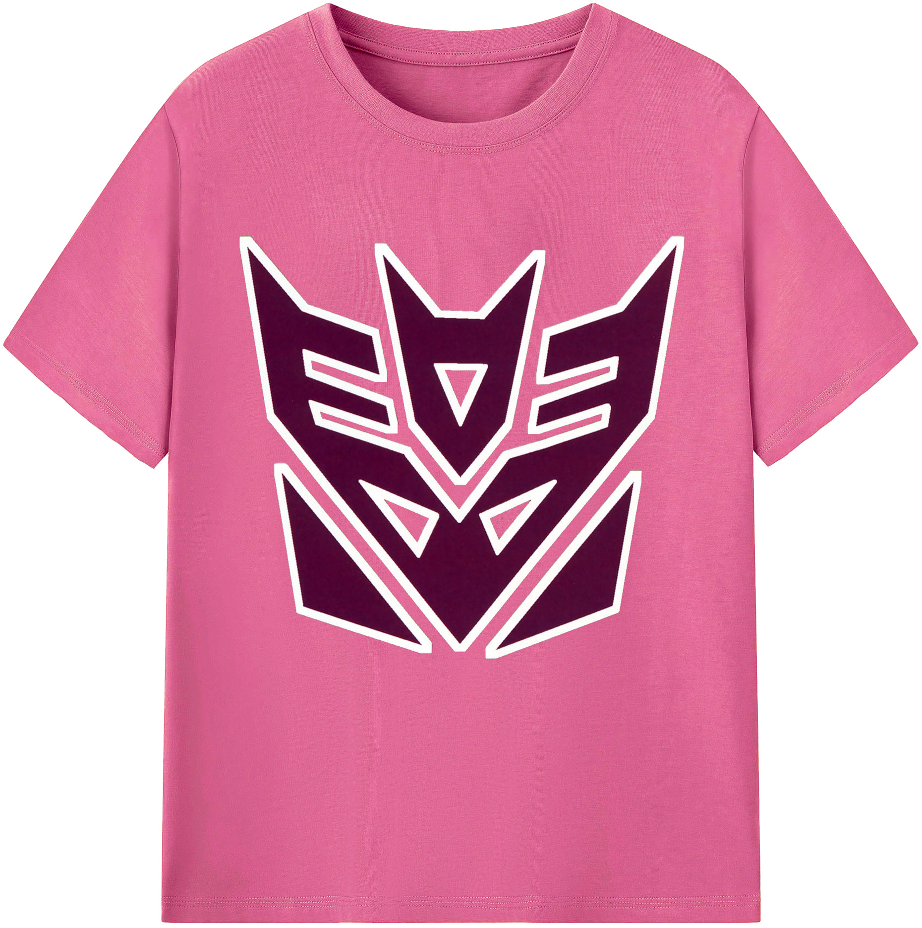 （画像用）  レディースカジュアルプリントTシャツ（綿100％）
