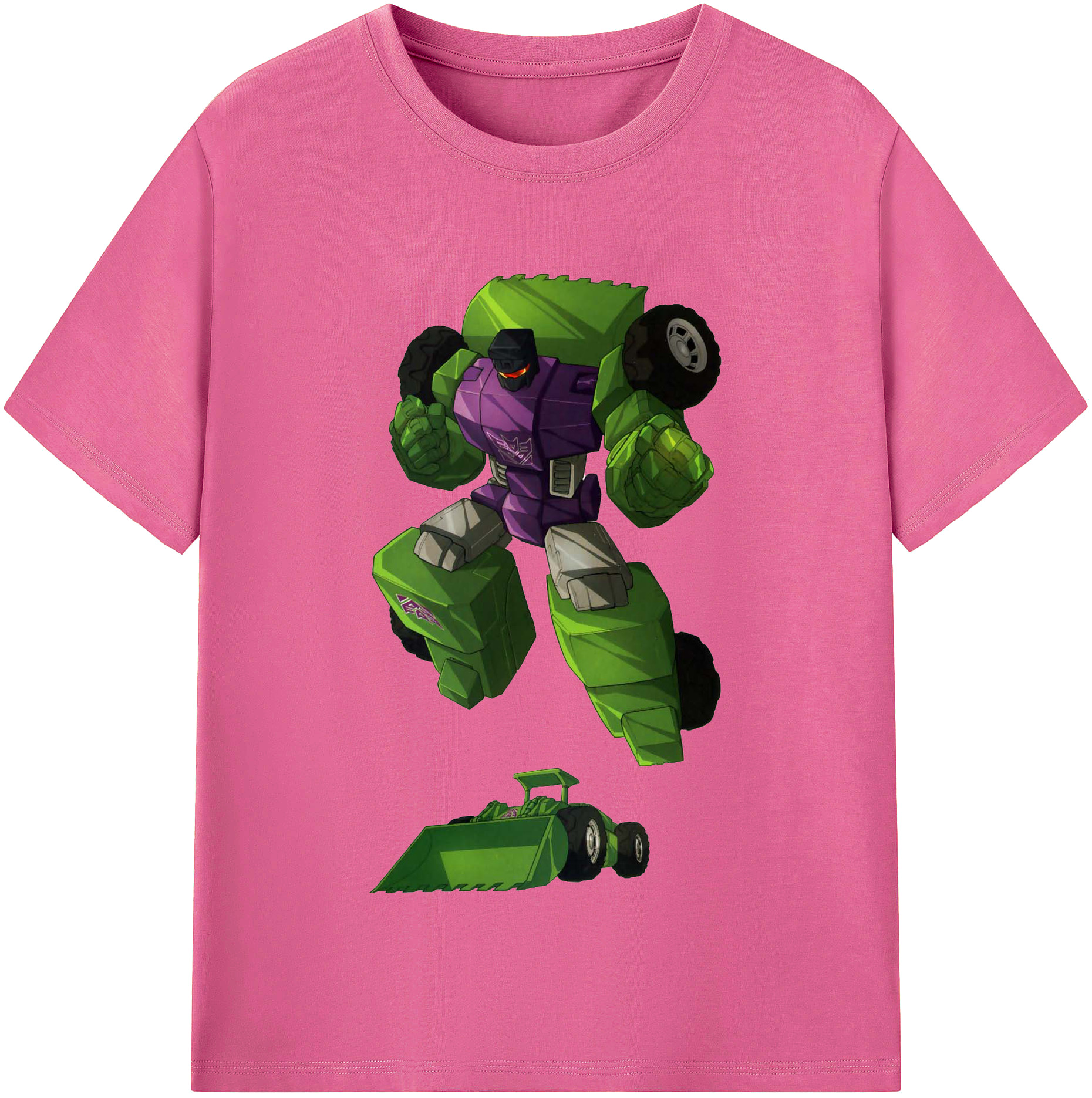 （画像用）  レディースカジュアルプリントTシャツ（綿100％）