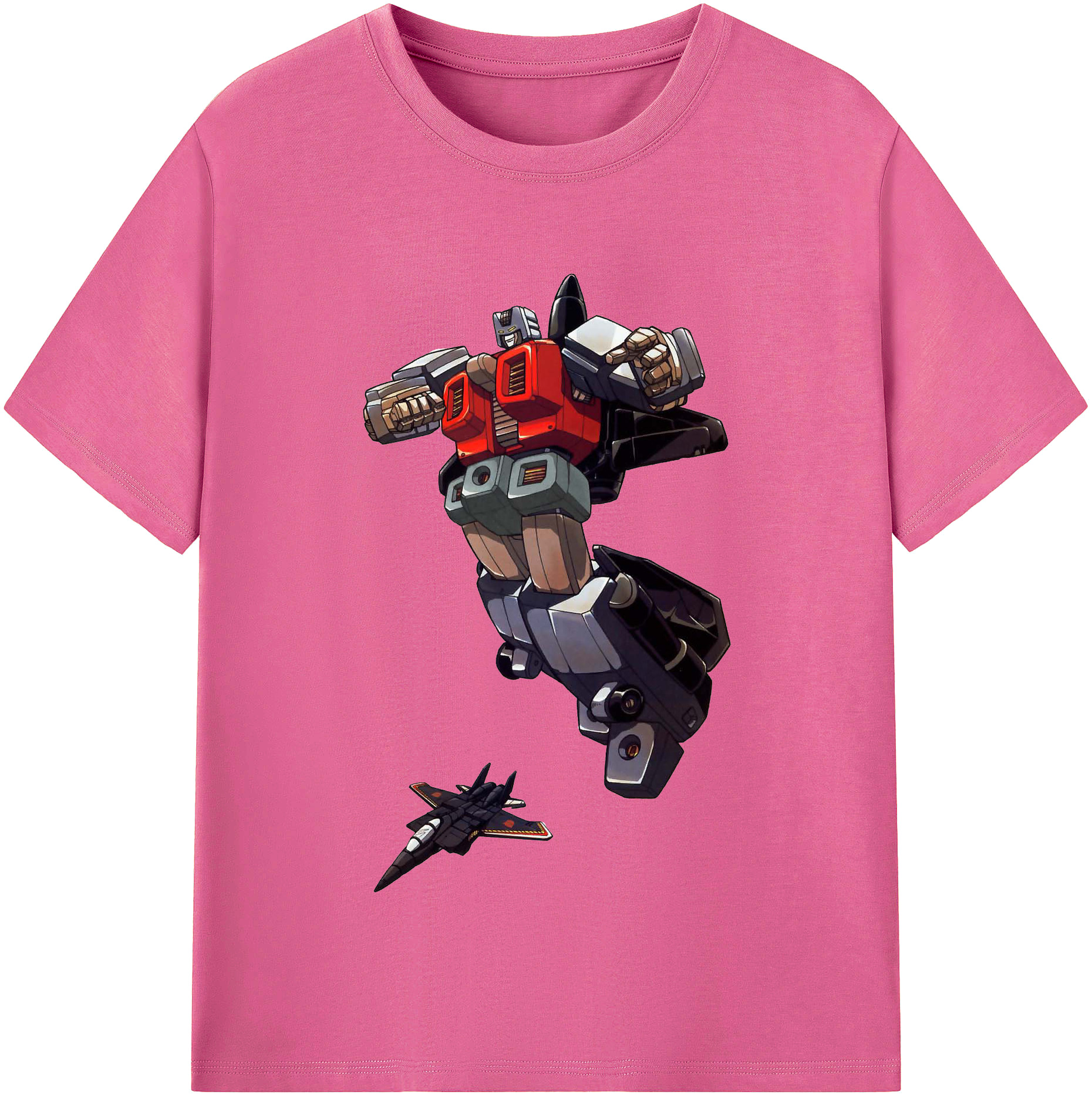 （画像用）  レディースカジュアルプリントTシャツ（綿100％）