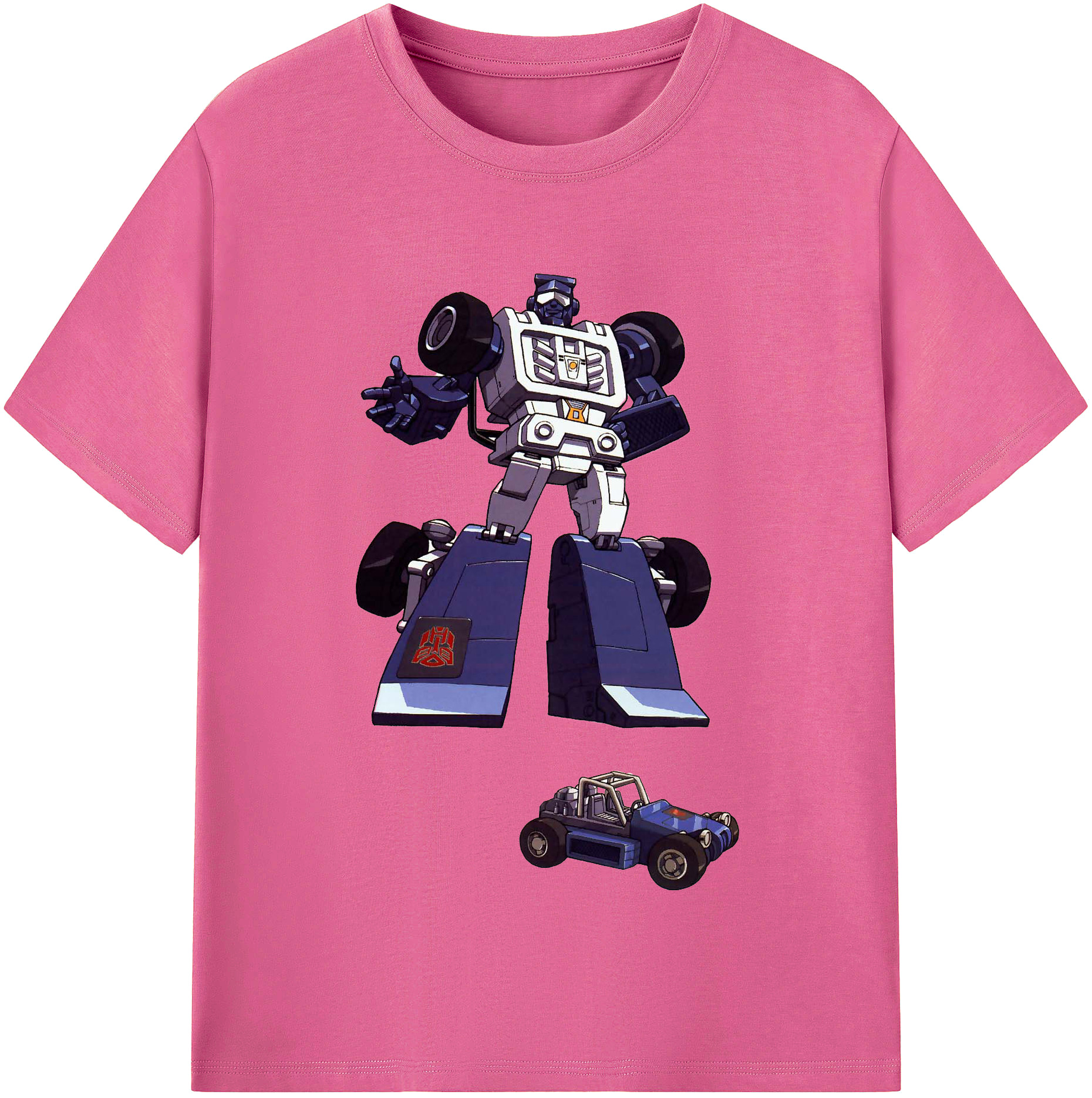 （画像用）  レディースカジュアルプリントTシャツ（綿100％）