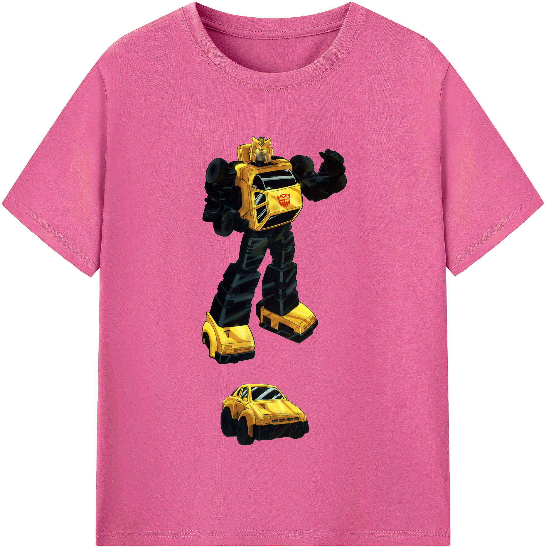 （画像用）  レディースカジュアルプリントTシャツ（綿100％）