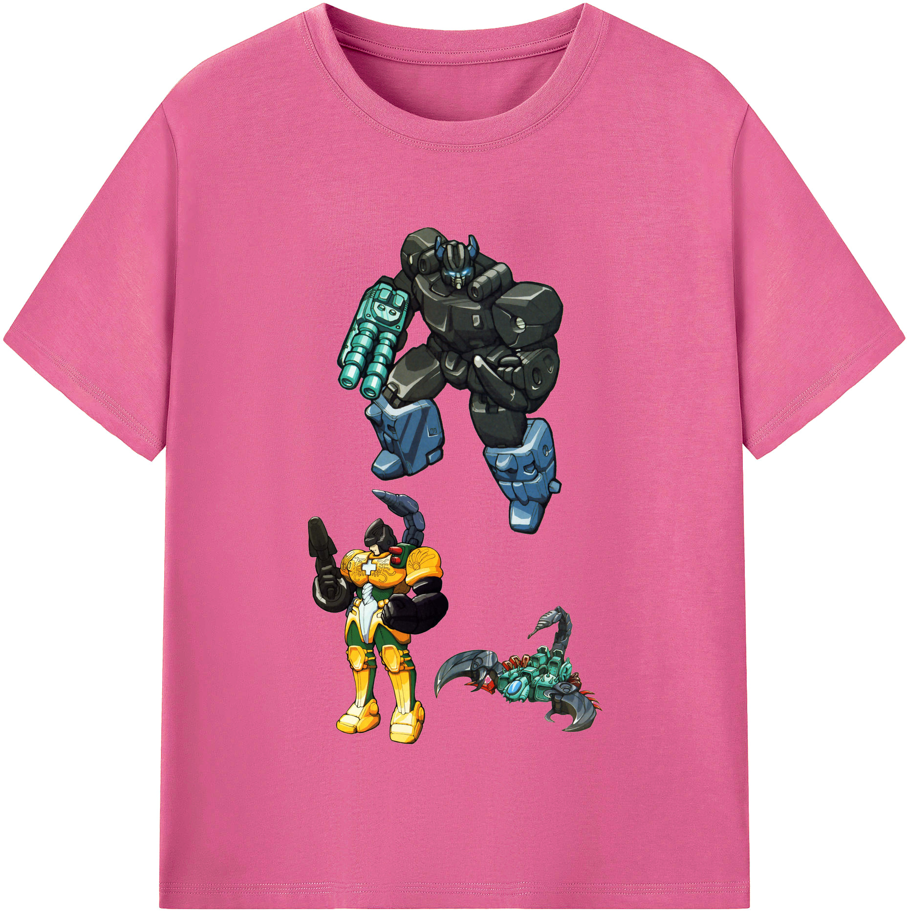 （画像用）  レディースカジュアルプリントTシャツ（綿100％）