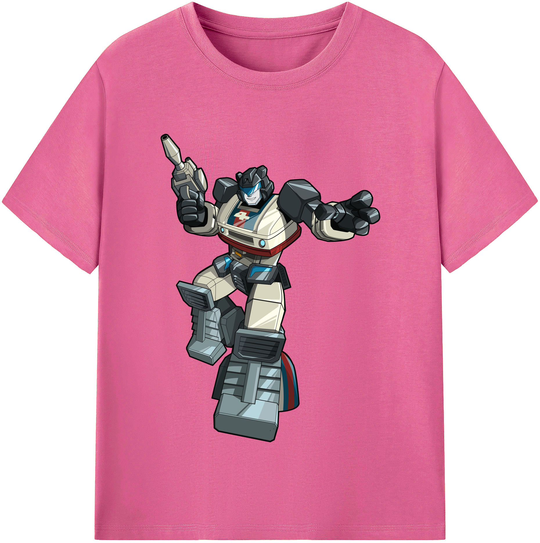 （画像用）  レディースカジュアルプリントTシャツ（綿100％）