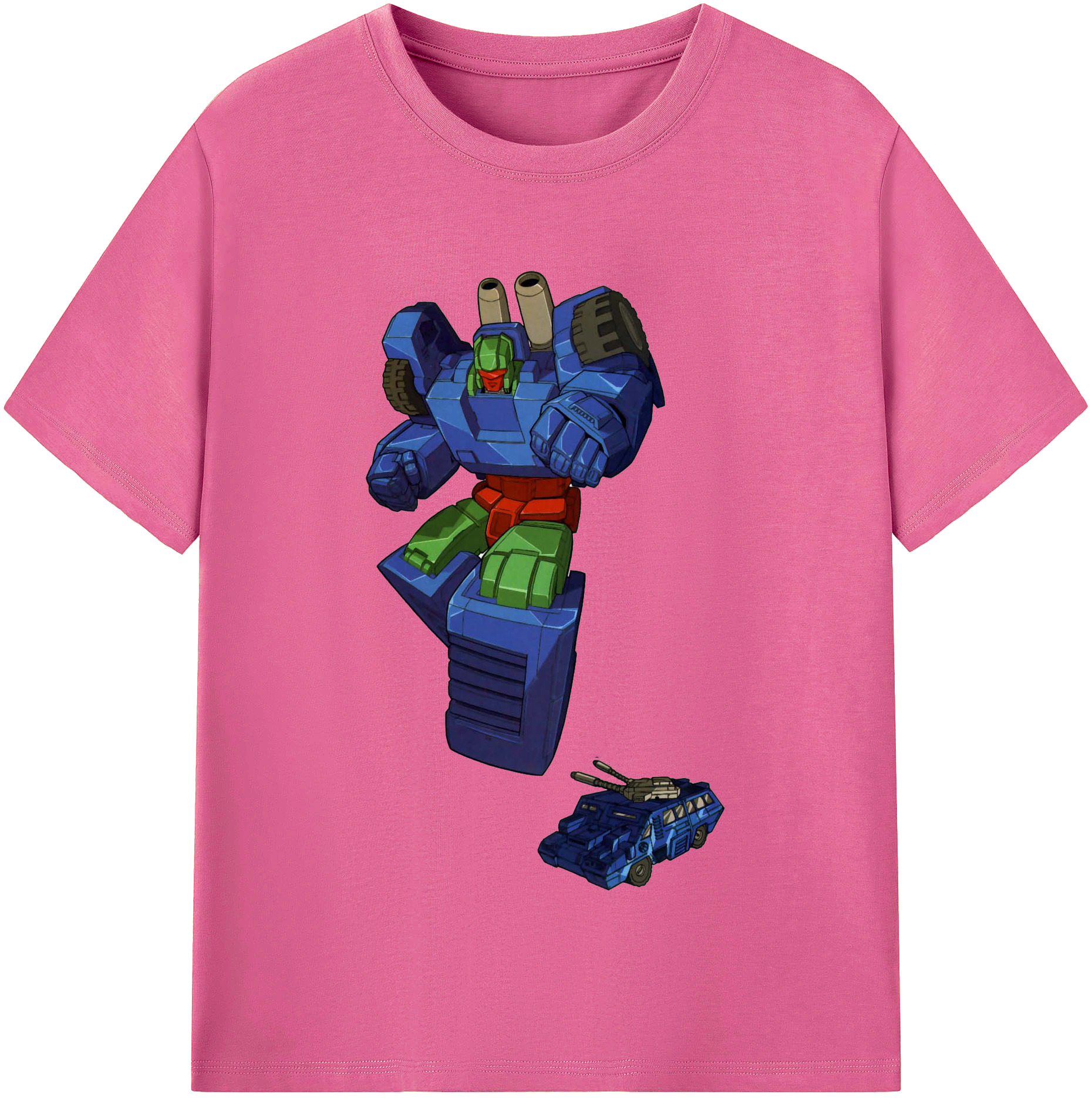 （画像用）  レディースカジュアルプリントTシャツ（綿100％）