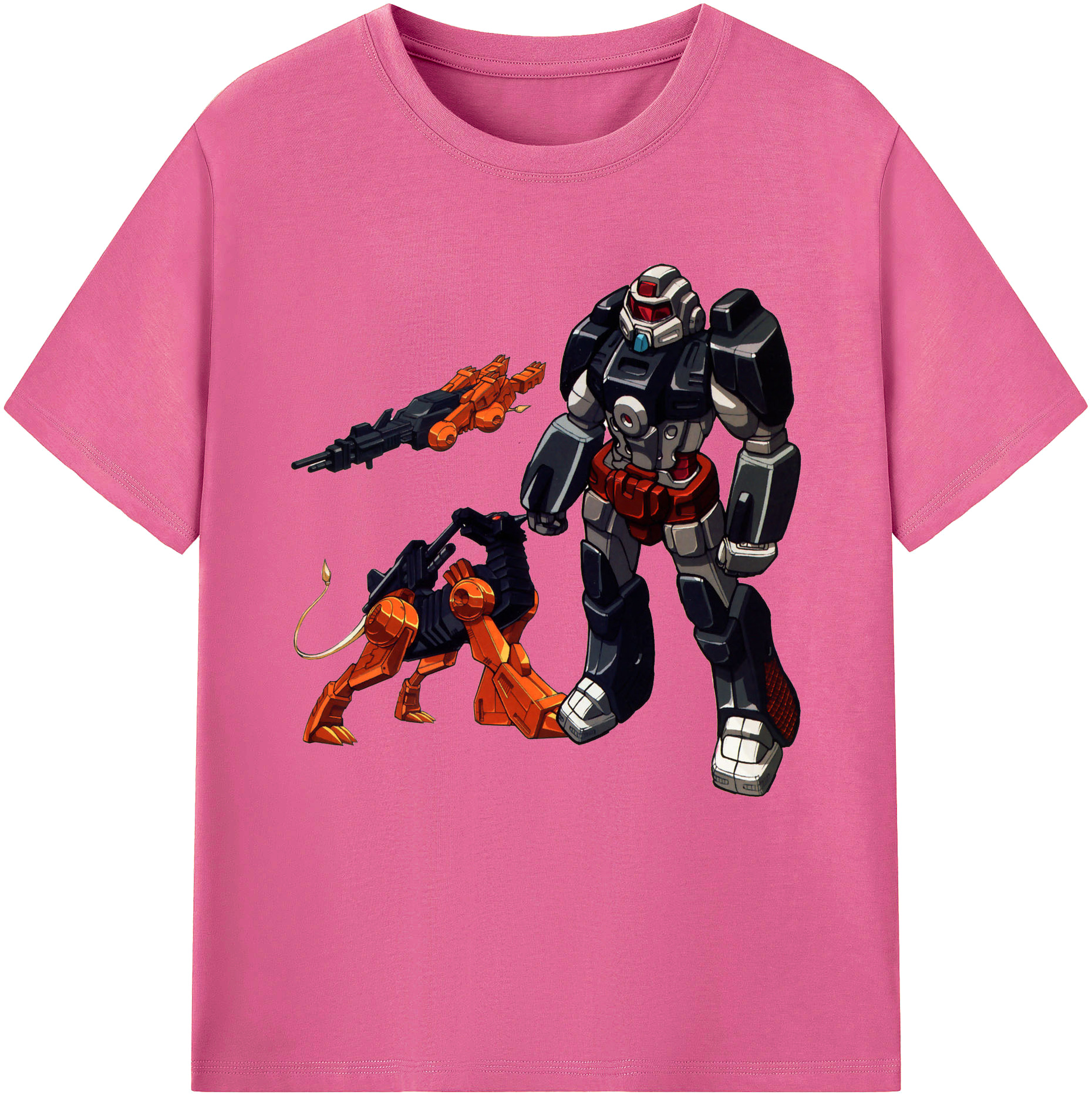 （画像用）  レディースカジュアルプリントTシャツ（綿100％）