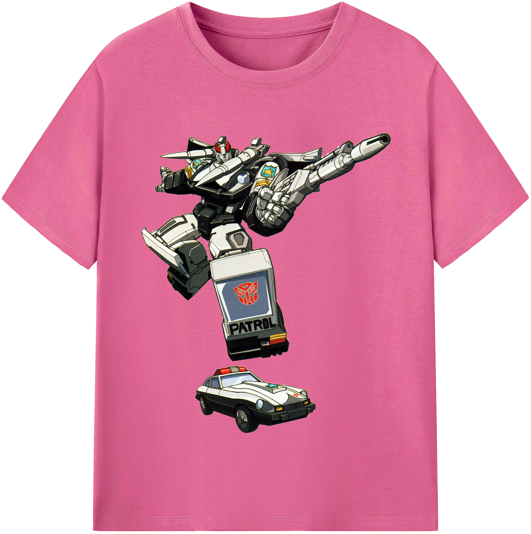 （画像用）  レディースカジュアルプリントTシャツ（綿100％）