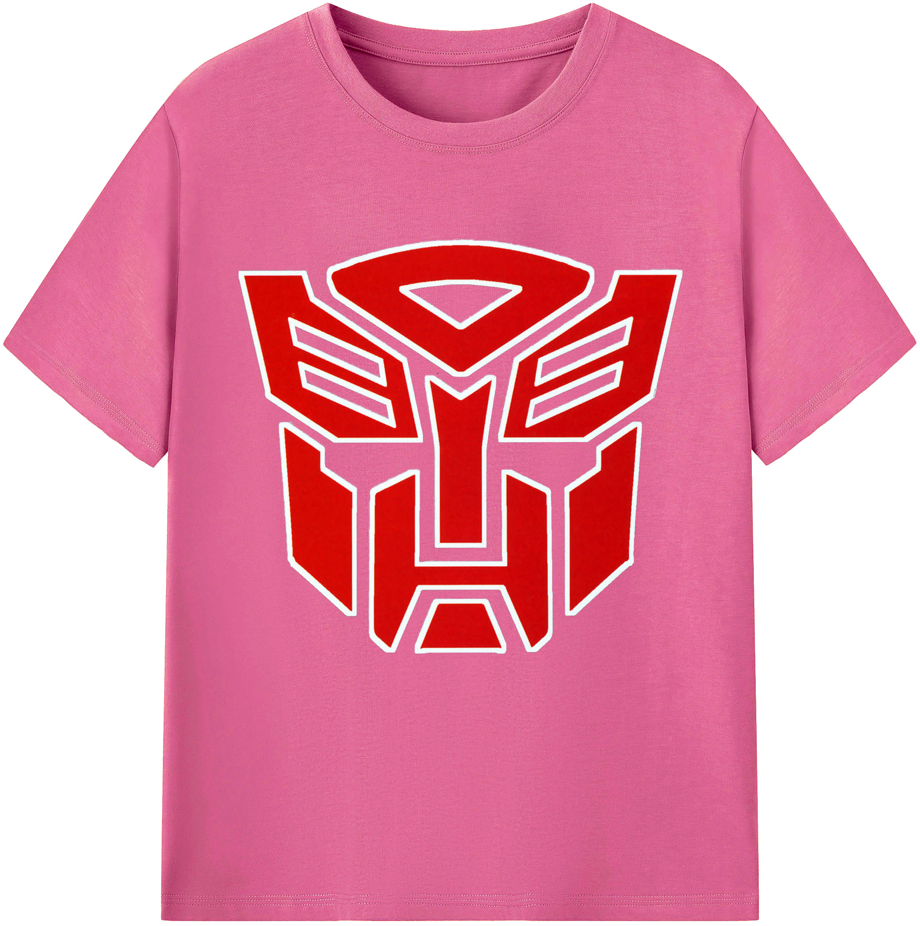 （画像用）  レディースカジュアルプリントTシャツ（綿100％）