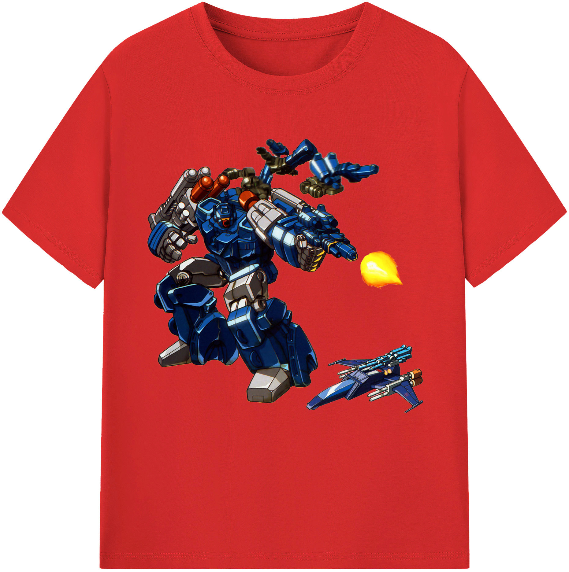 （画像用）  レディースカジュアルプリントTシャツ（綿100％）