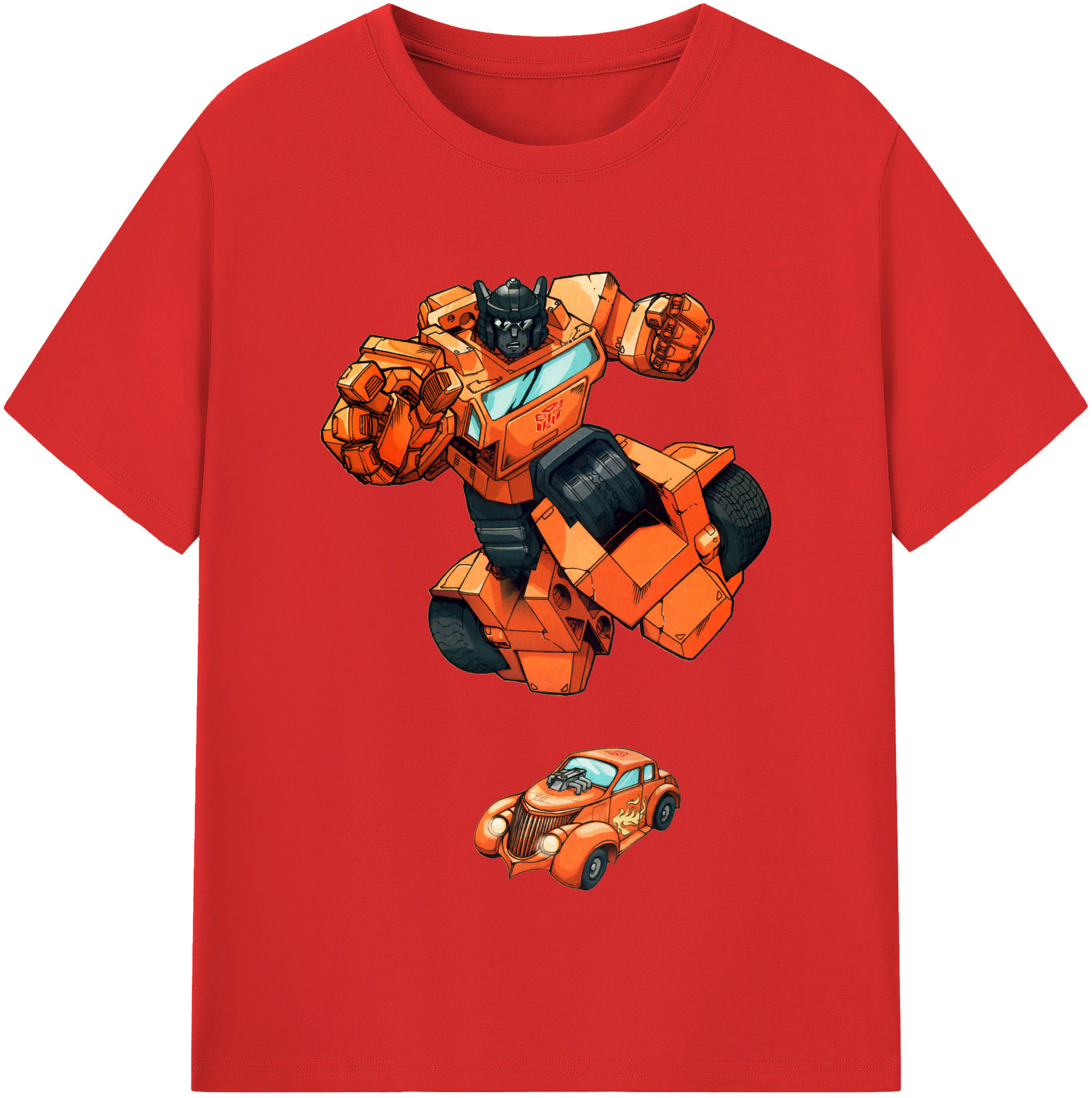 （画像用）  レディースカジュアルプリントTシャツ（綿100％）