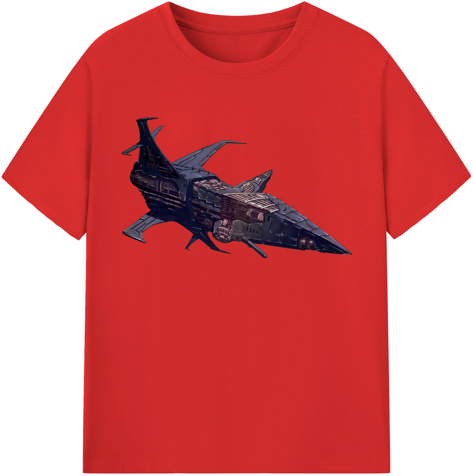 （画像用）  レディースカジュアルプリントTシャツ（綿100％）