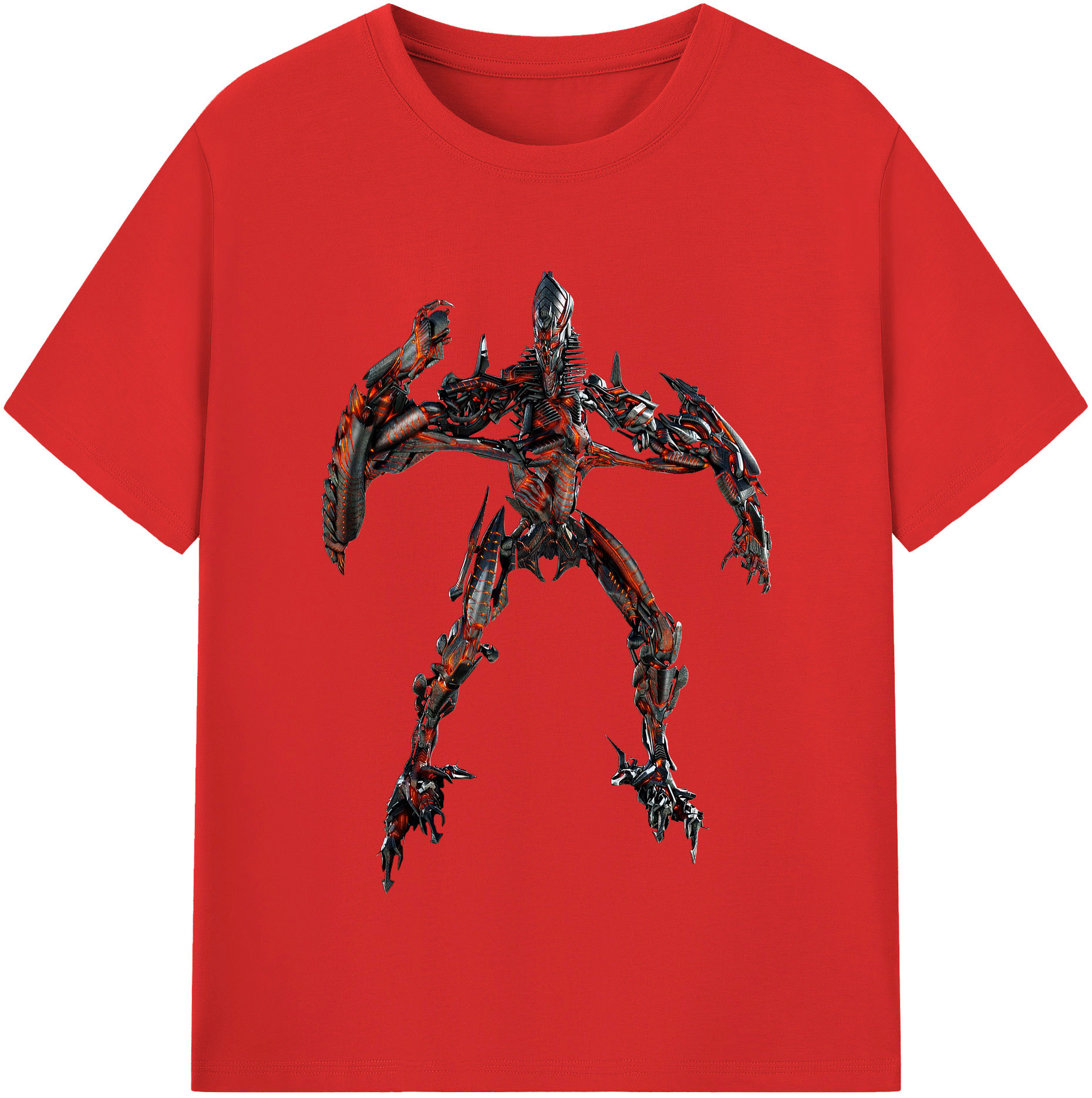 （画像用）  レディースカジュアルプリントTシャツ（綿100％）