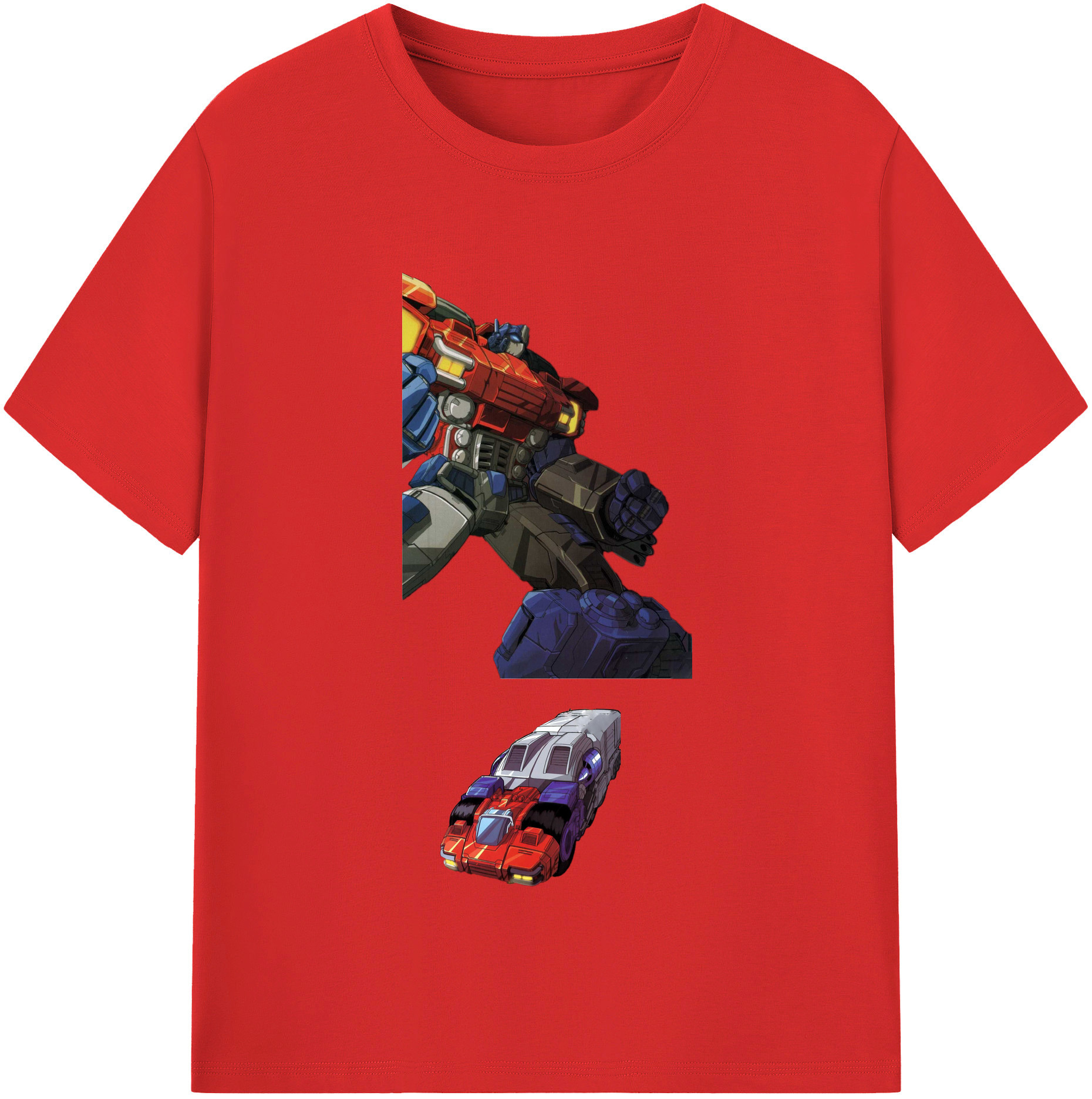 （画像用）  レディースカジュアルプリントTシャツ（綿100％）