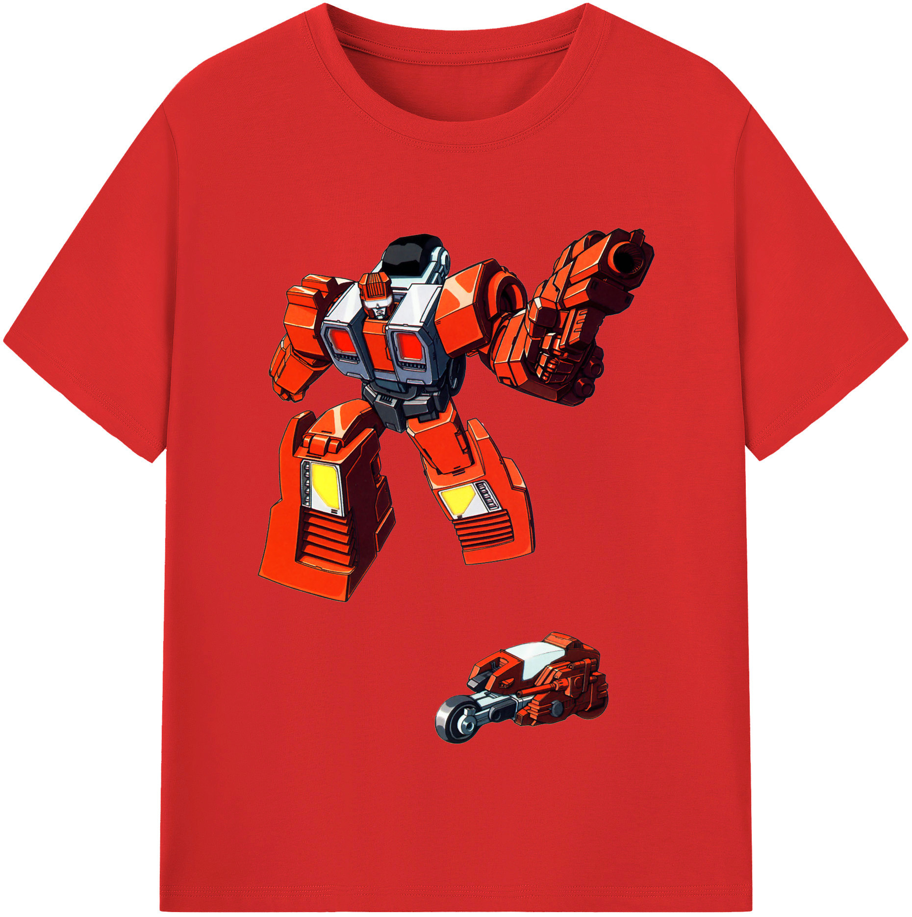 （画像用）  レディースカジュアルプリントTシャツ（綿100％）