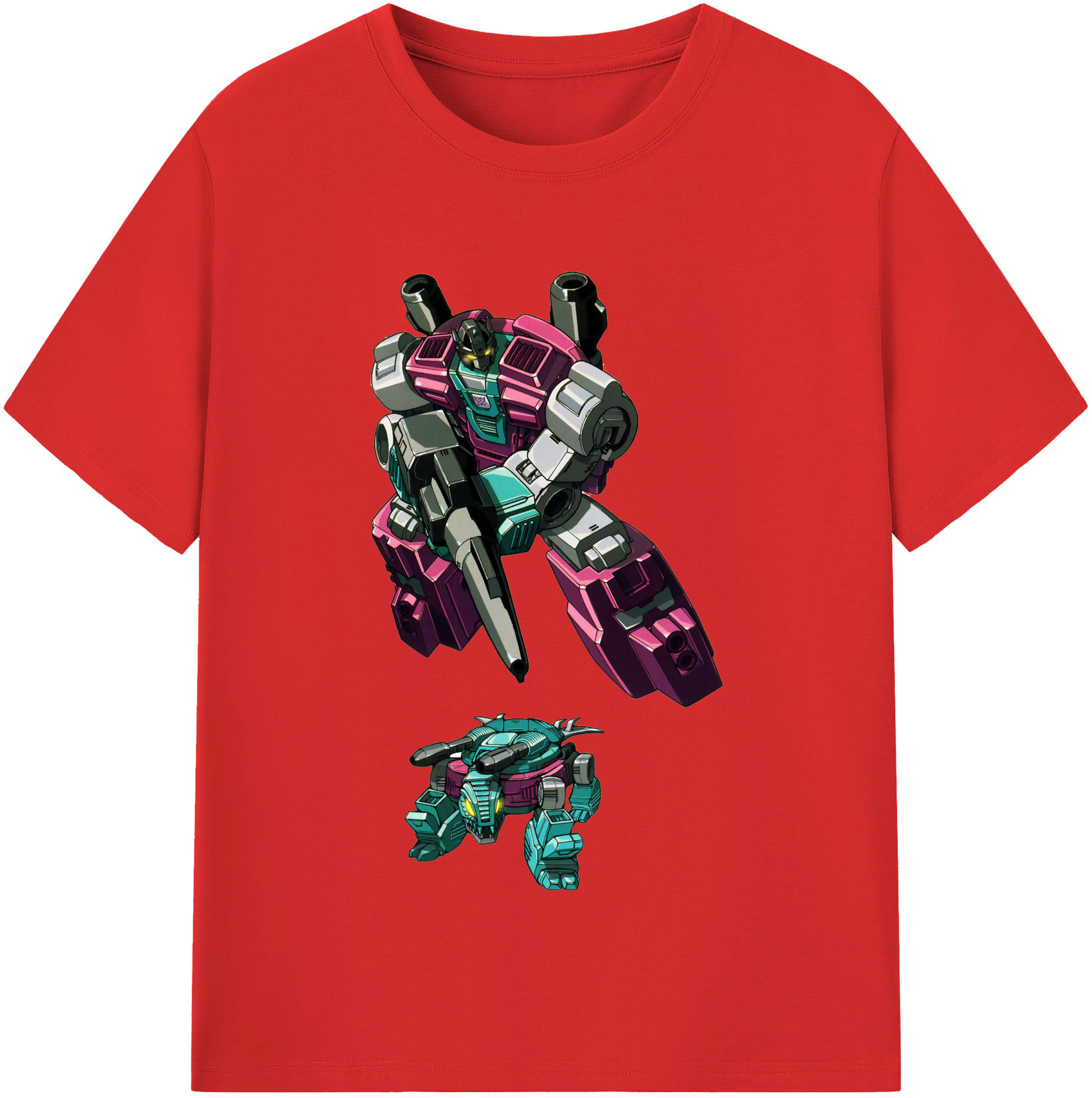 （画像用）  レディースカジュアルプリントTシャツ（綿100％）