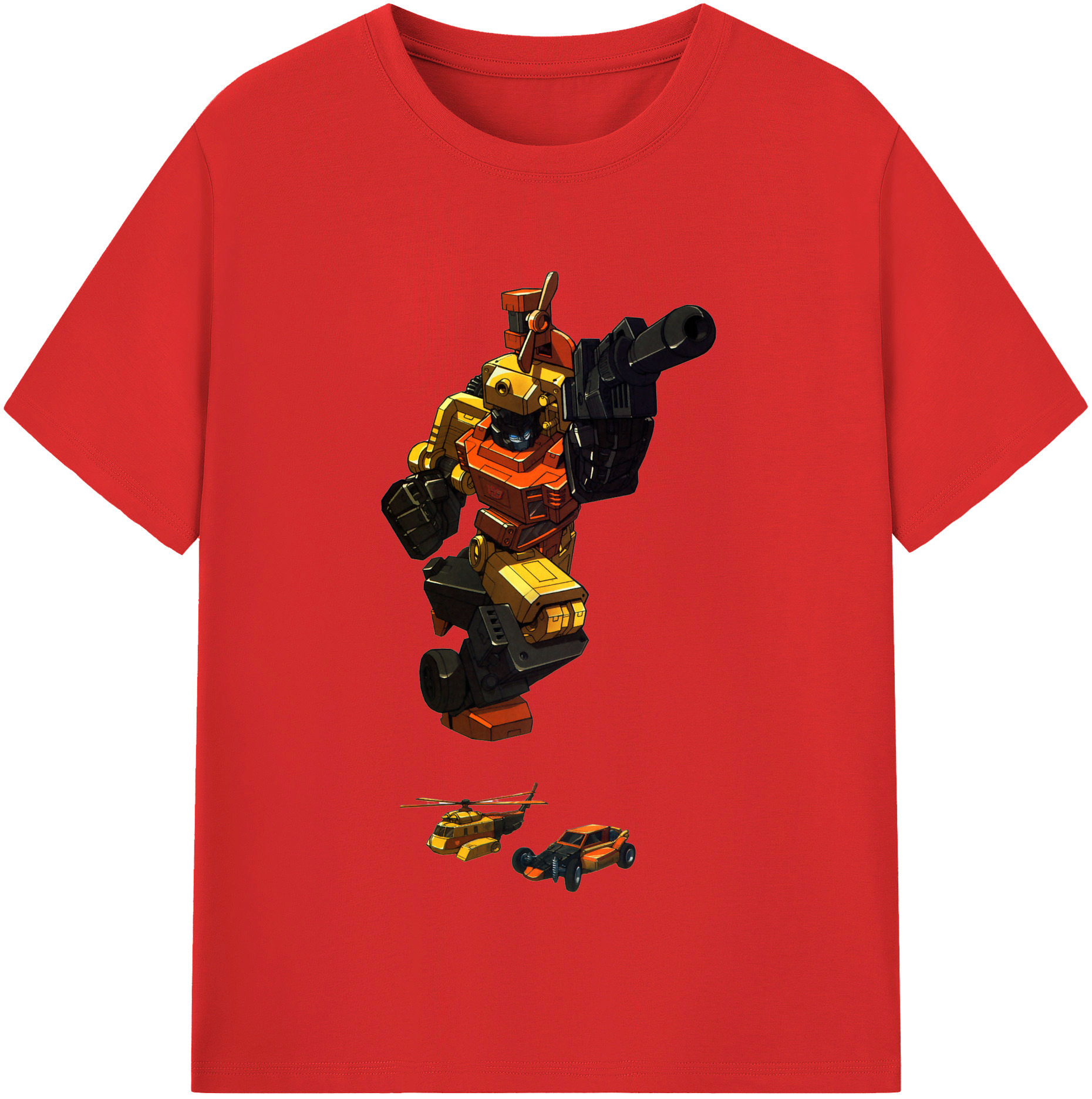 （画像用）  レディースカジュアルプリントTシャツ（綿100％）