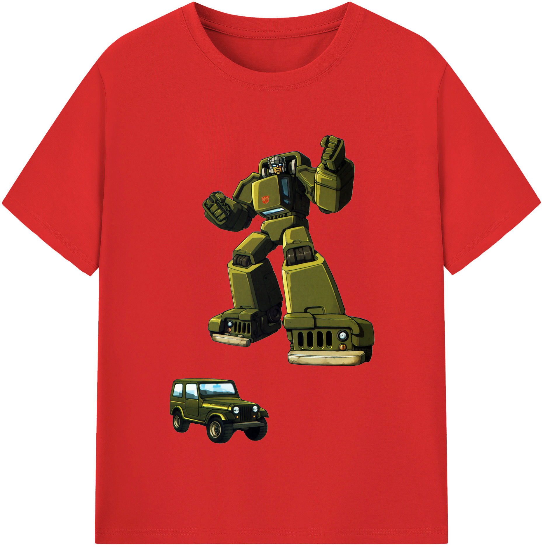 （画像用）  レディースカジュアルプリントTシャツ（綿100％）