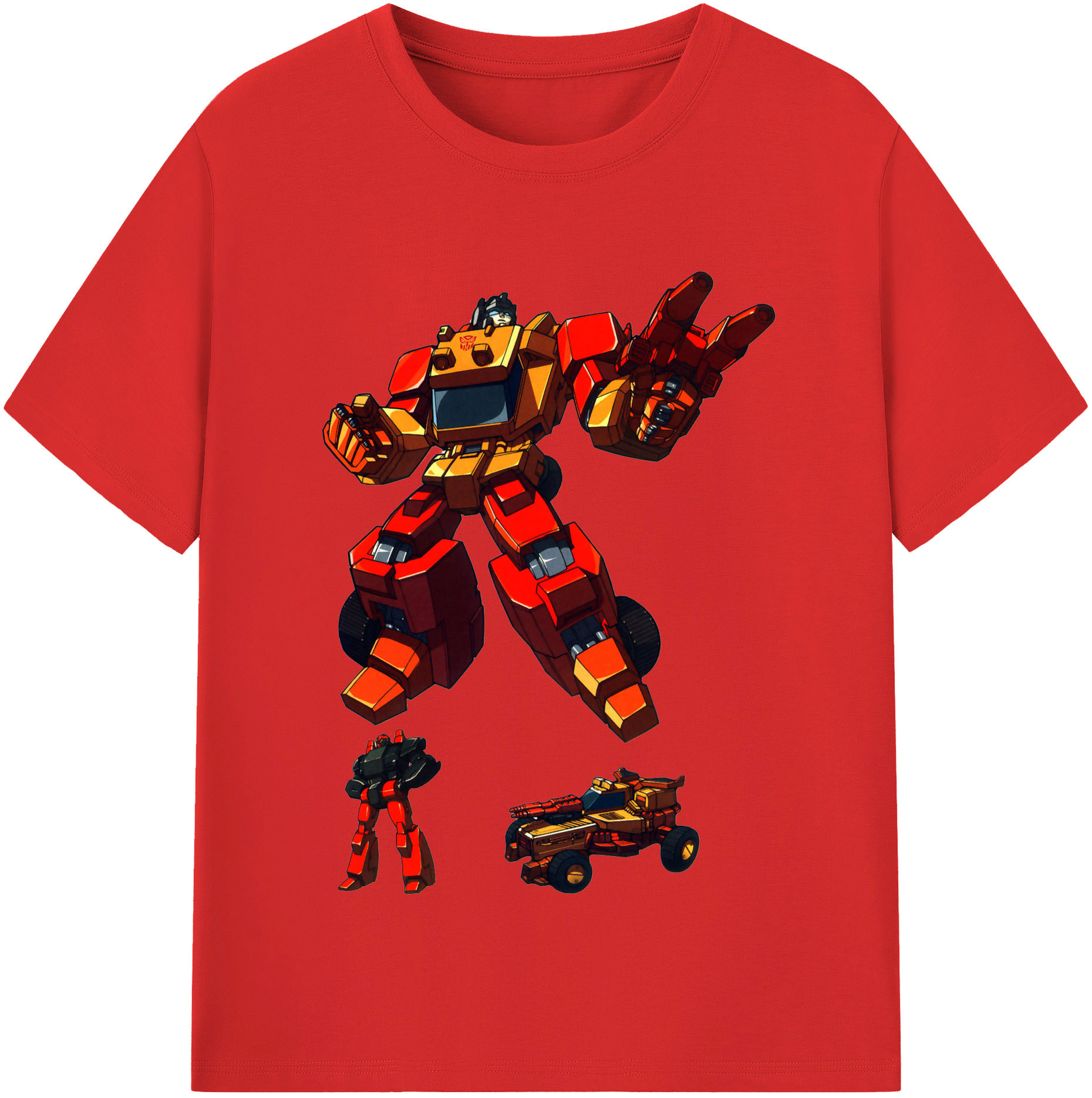 （画像用）  レディースカジュアルプリントTシャツ（綿100％）