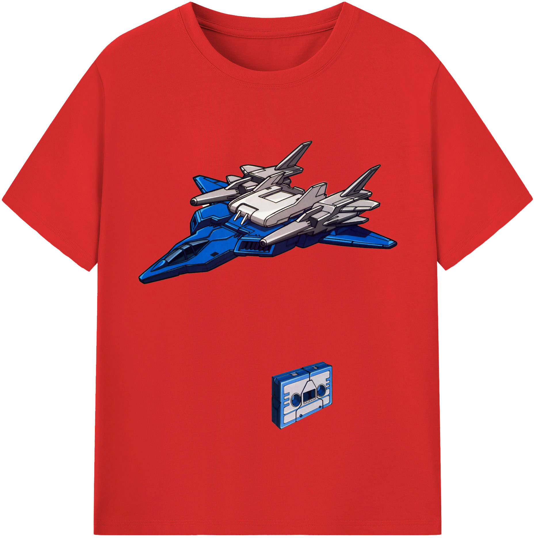 （画像用）  レディースカジュアルプリントTシャツ（綿100％）