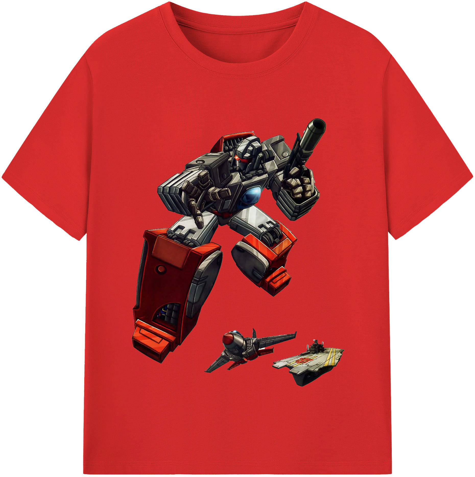 （画像用）  レディースカジュアルプリントTシャツ（綿100％）