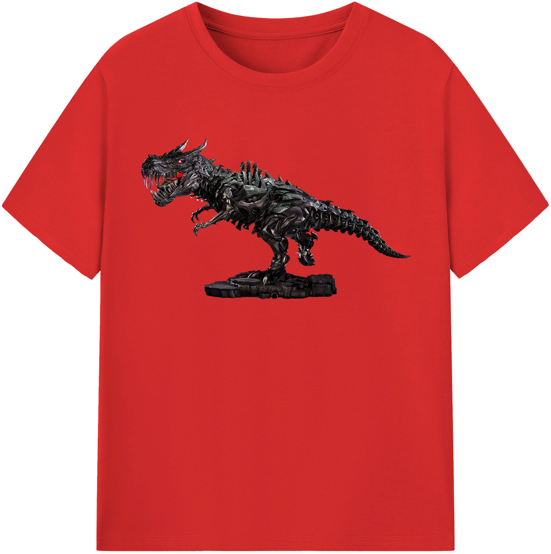 （画像用）  レディースカジュアルプリントTシャツ（綿100％）