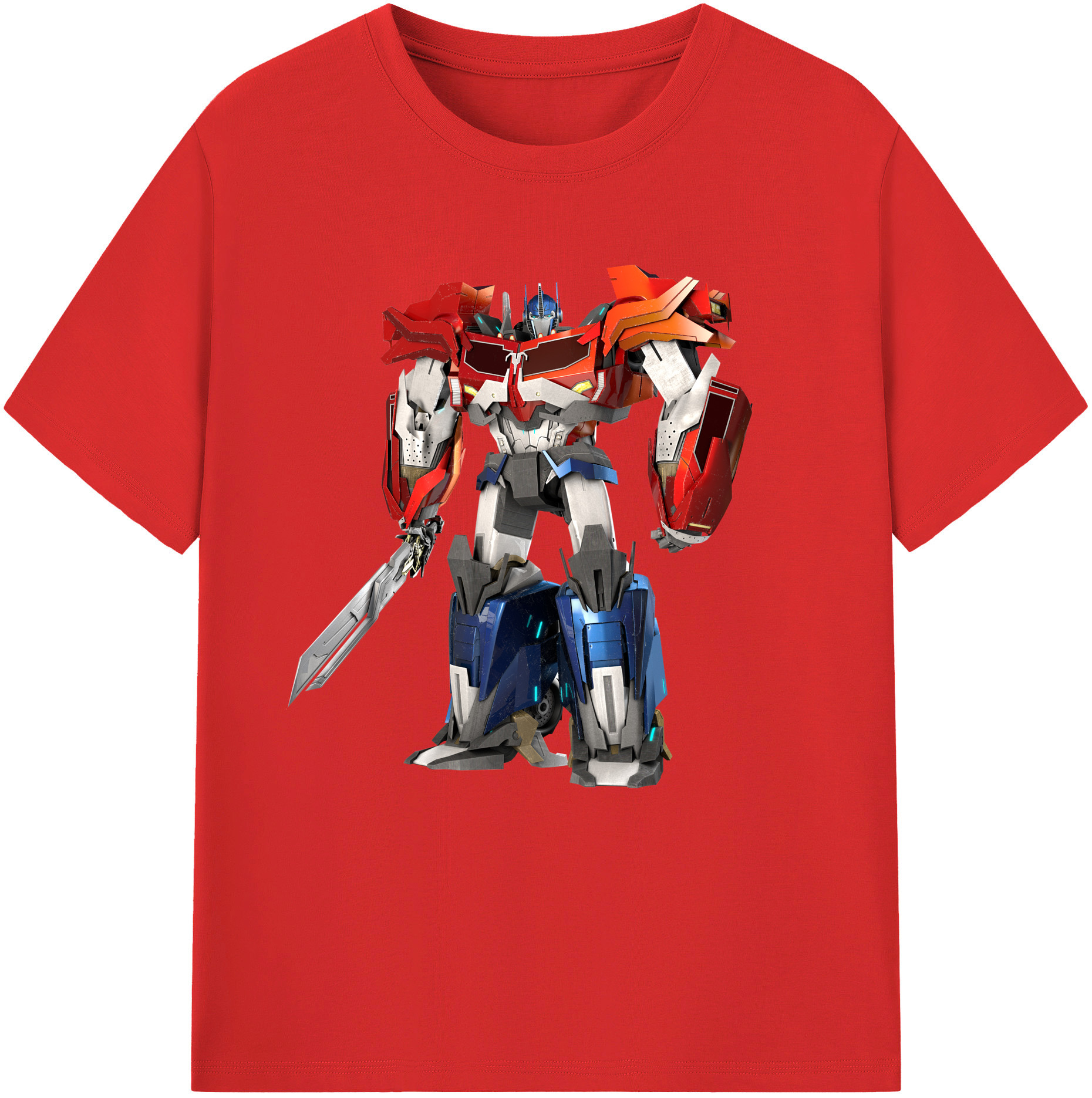 （画像用）  レディースカジュアルプリントTシャツ（綿100％）