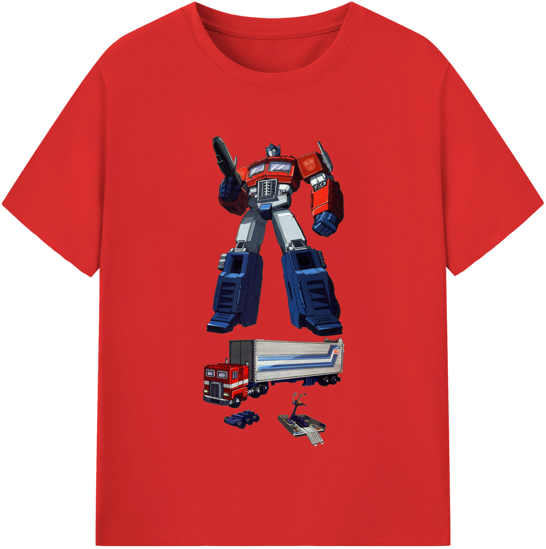 （画像用）  レディースカジュアルプリントTシャツ（綿100％）