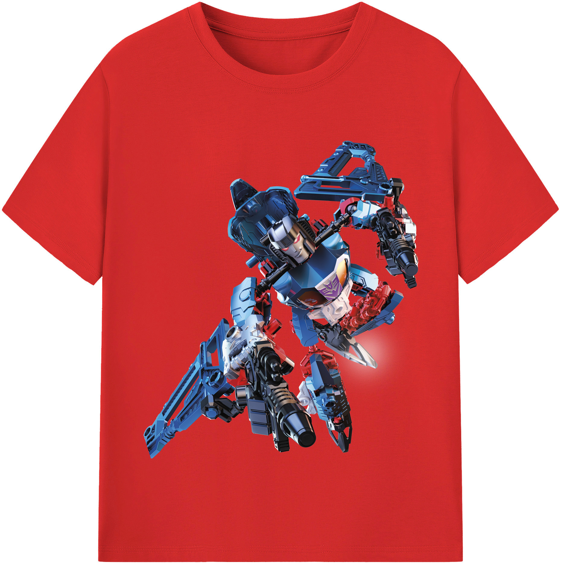 （画像用）  レディースカジュアルプリントTシャツ（綿100％）