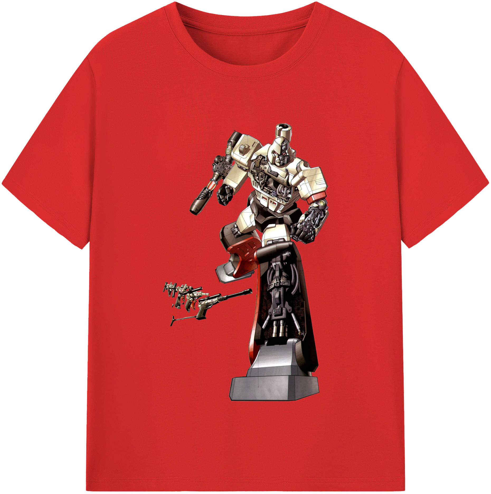 （画像用）  レディースカジュアルプリントTシャツ（綿100％）