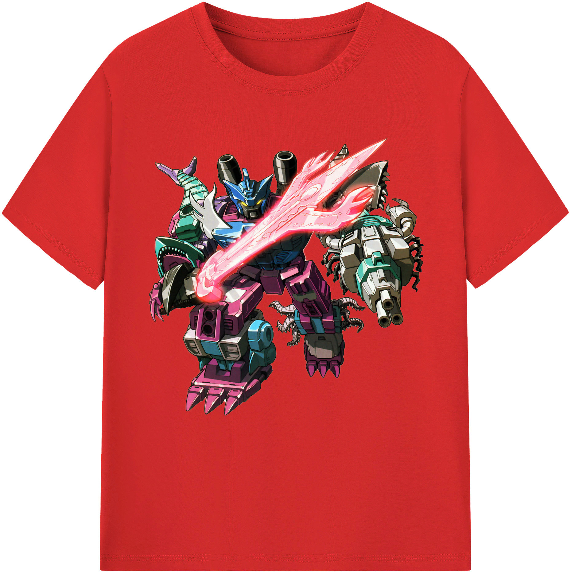 （画像用）  レディースカジュアルプリントTシャツ（綿100％）