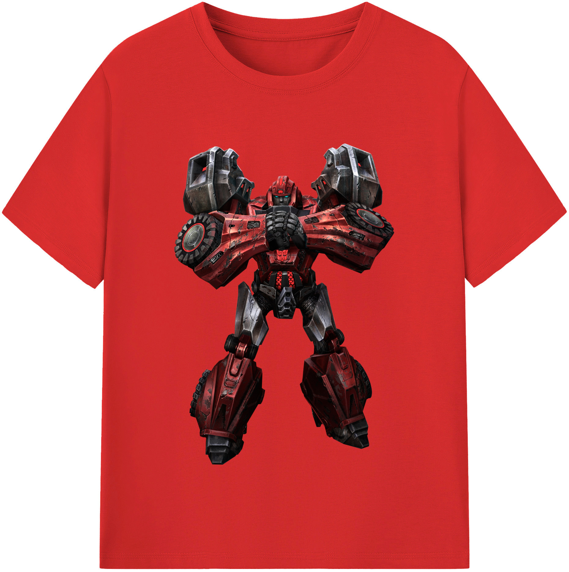（画像用）  レディースカジュアルプリントTシャツ（綿100％）