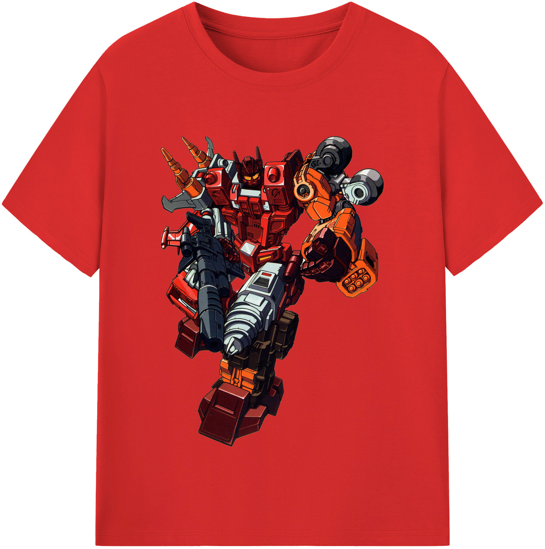 （画像用）  レディースカジュアルプリントTシャツ（綿100％）
