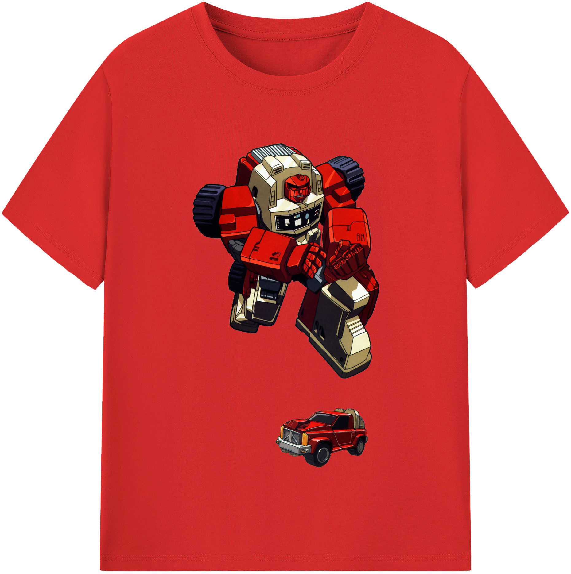 （画像用）  レディースカジュアルプリントTシャツ（綿100％）