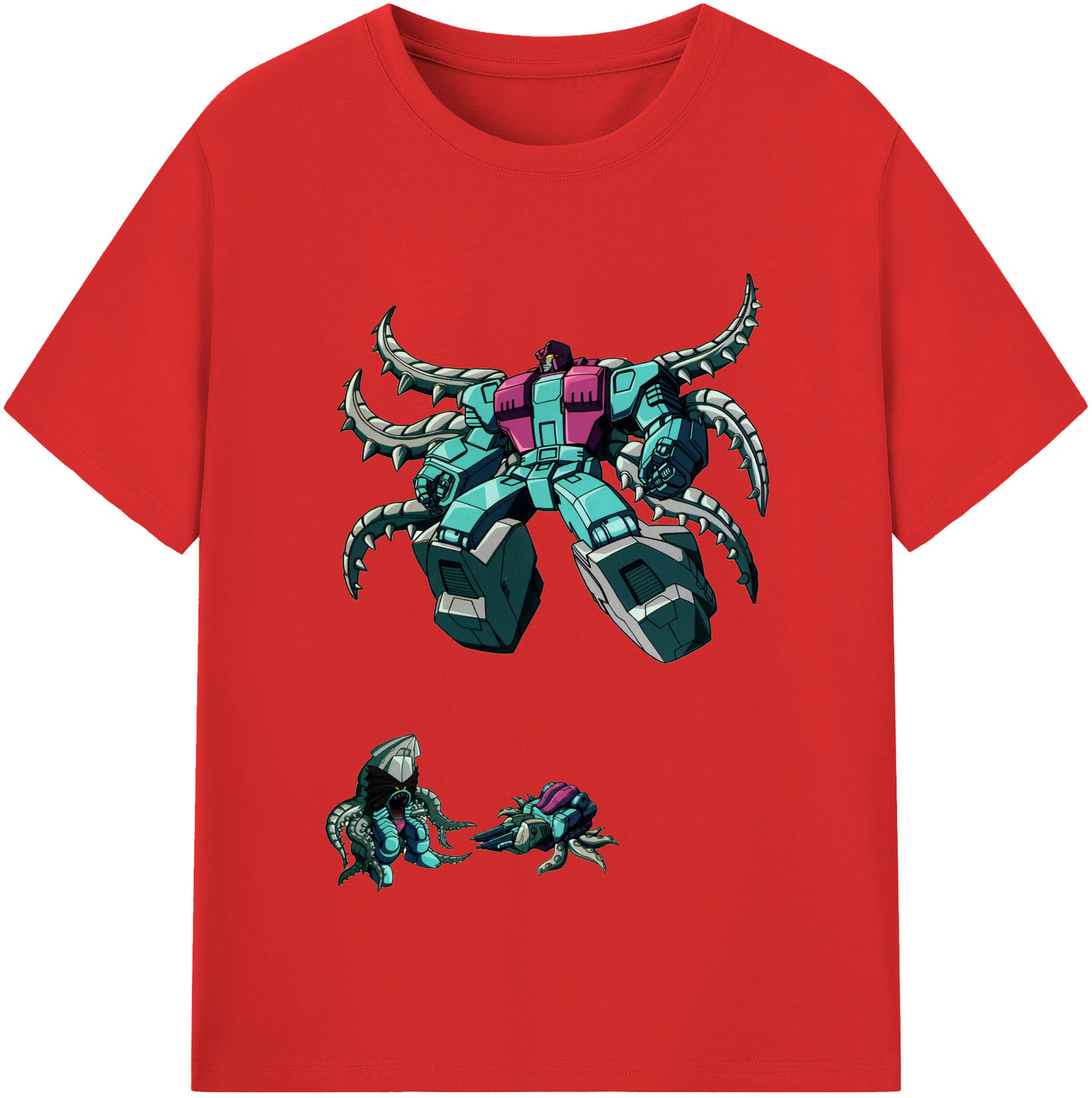 （画像用）  レディースカジュアルプリントTシャツ（綿100％）