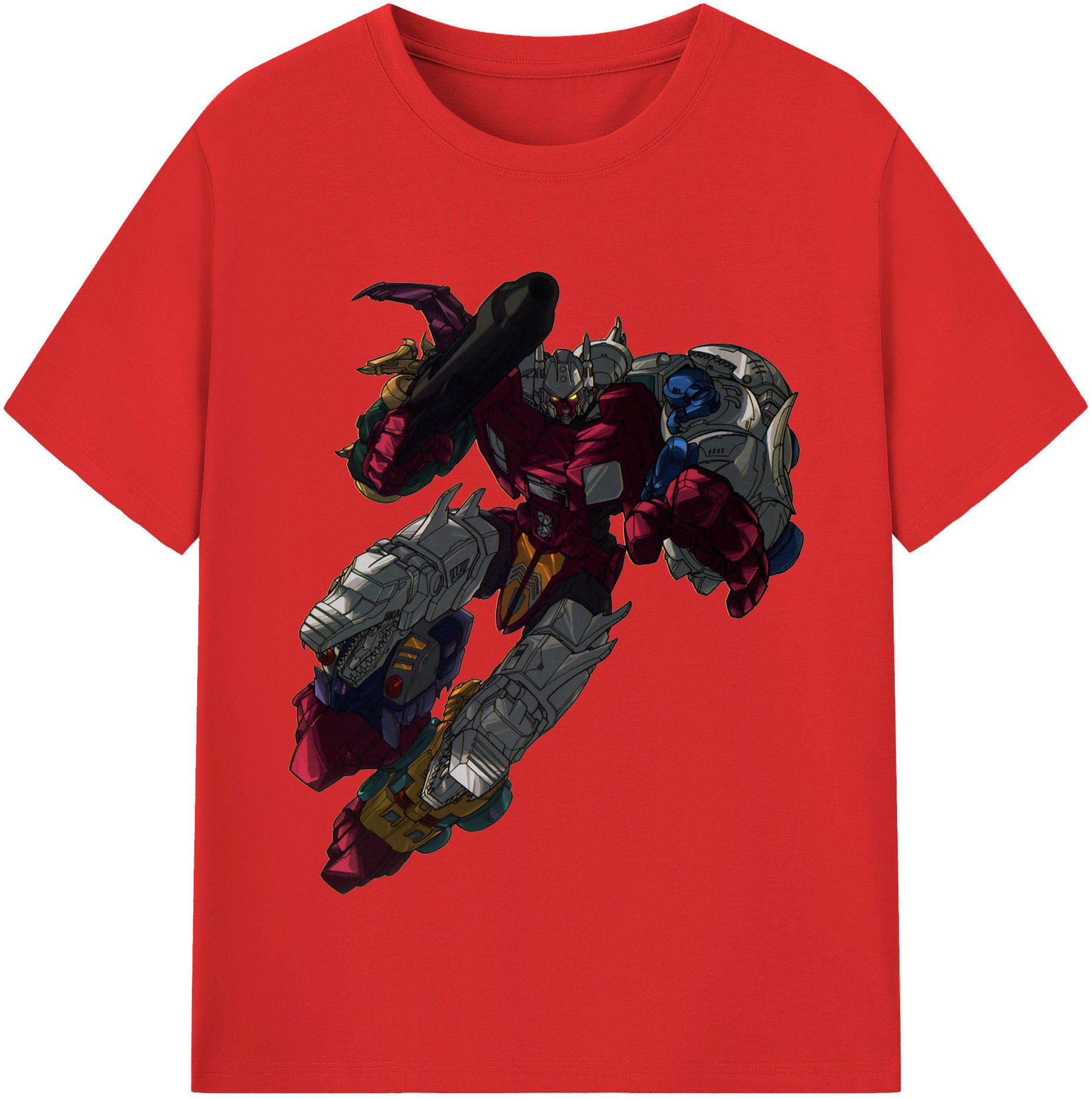 （画像用）  レディースカジュアルプリントTシャツ（綿100％）