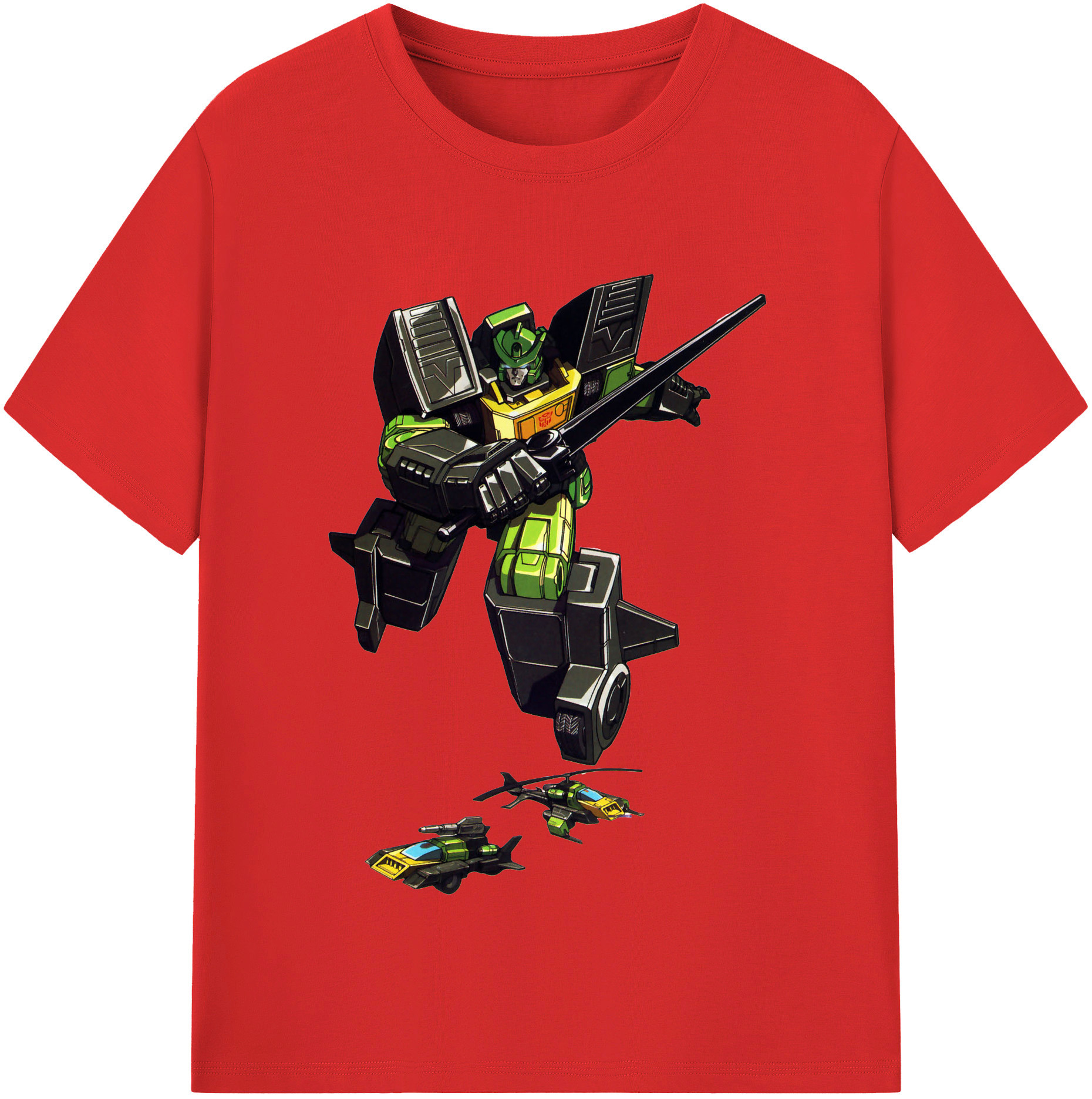 （画像用）  レディースカジュアルプリントTシャツ（綿100％）
