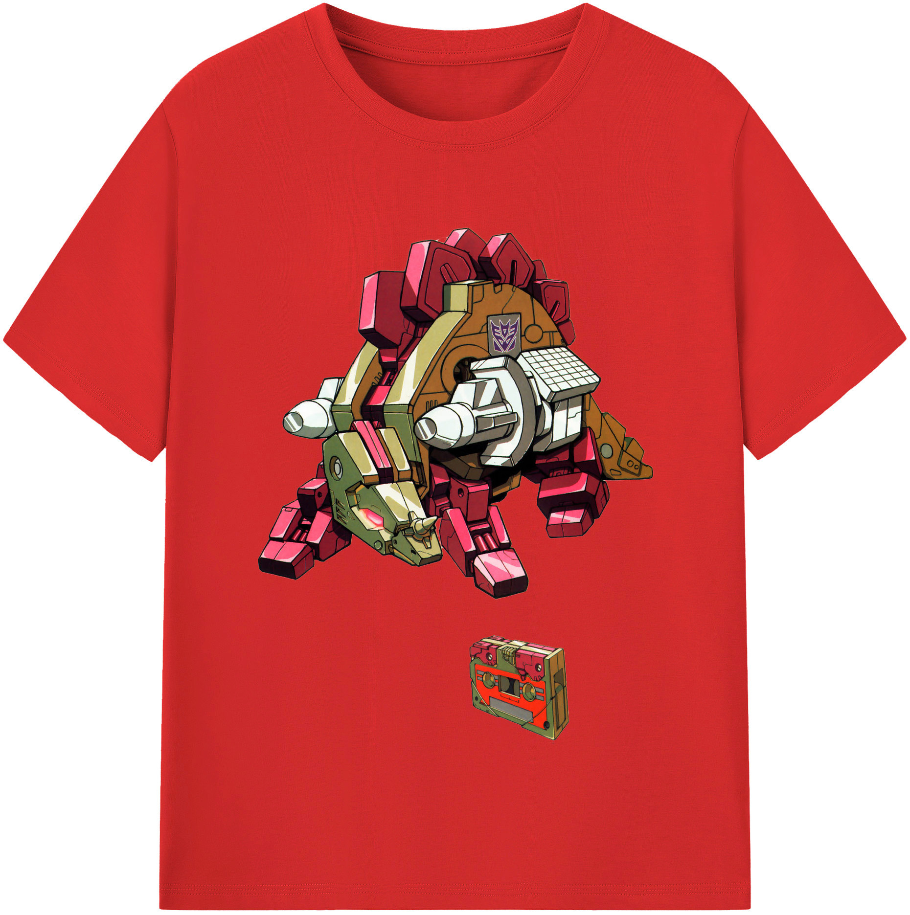 （画像用）  レディースカジュアルプリントTシャツ（綿100％）