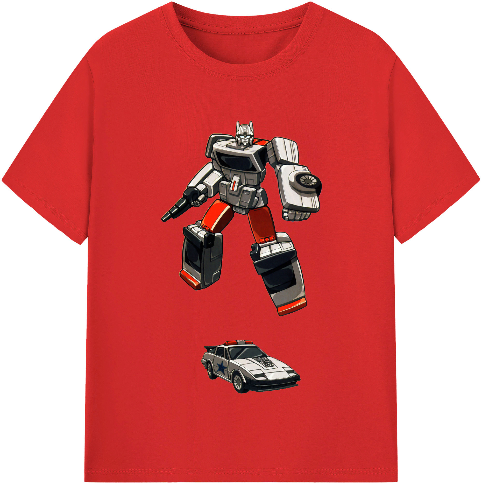（画像用）  レディースカジュアルプリントTシャツ（綿100％）