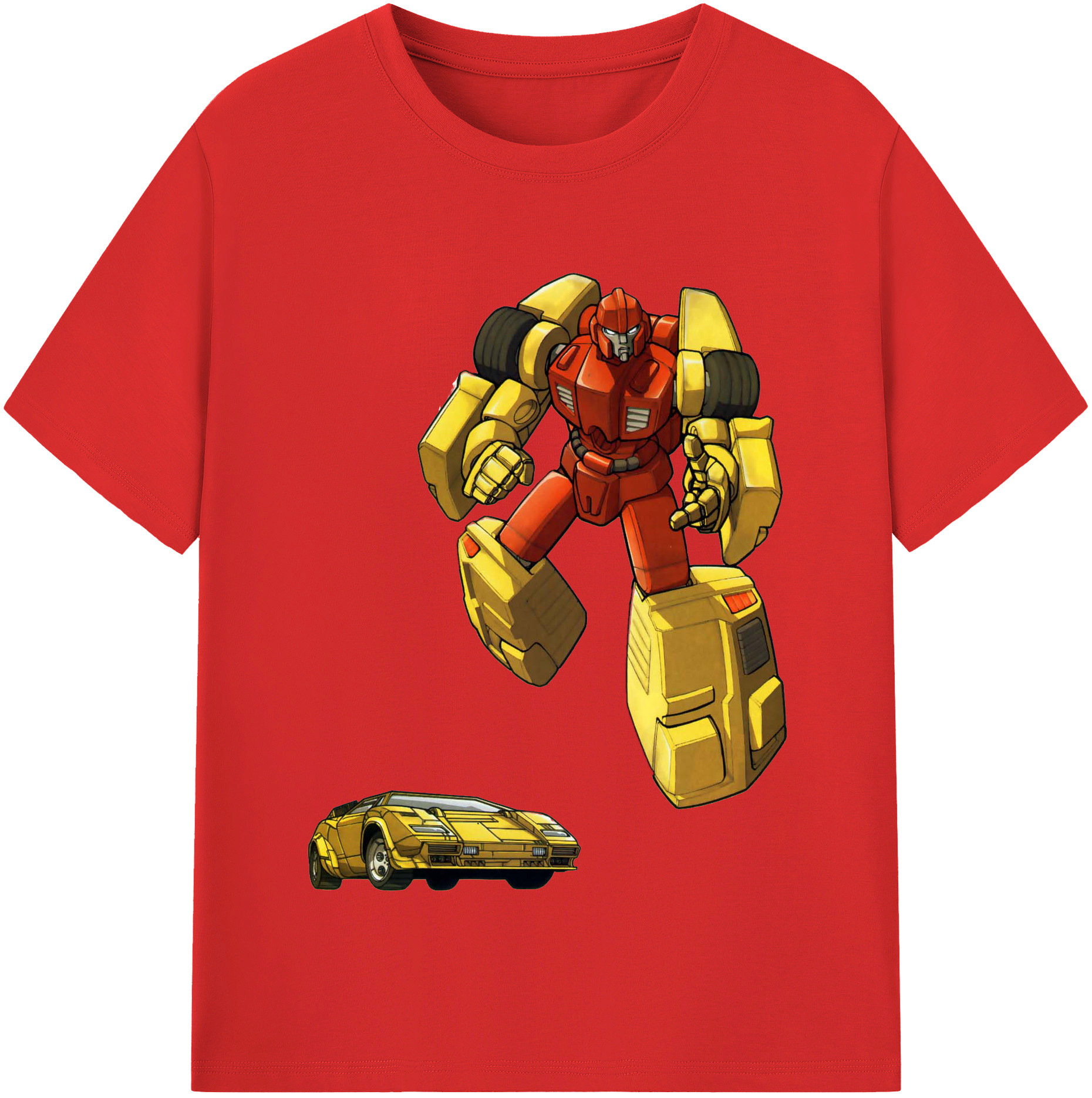 （画像用）  レディースカジュアルプリントTシャツ（綿100％）