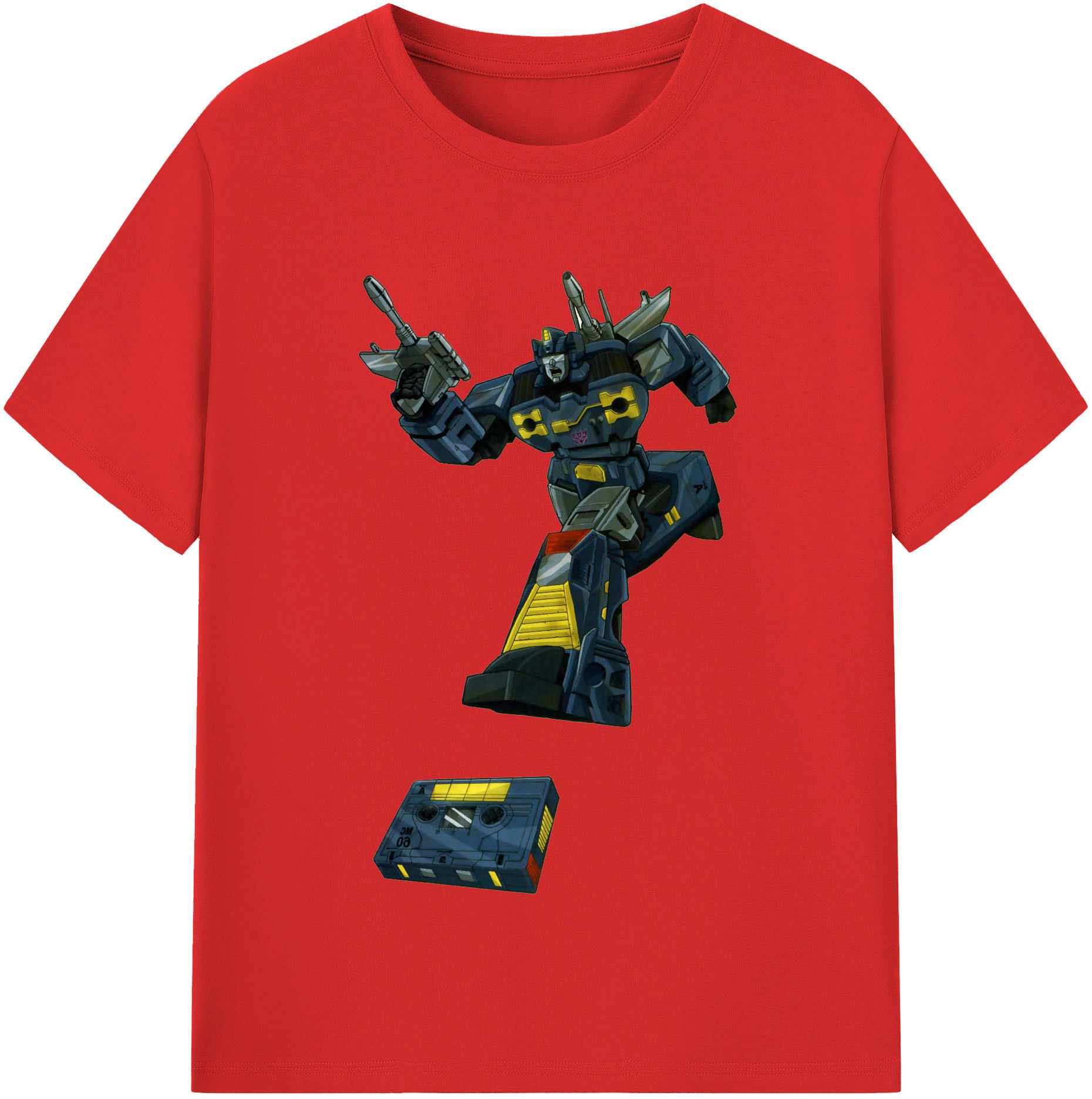 （画像用）  レディースカジュアルプリントTシャツ（綿100％）