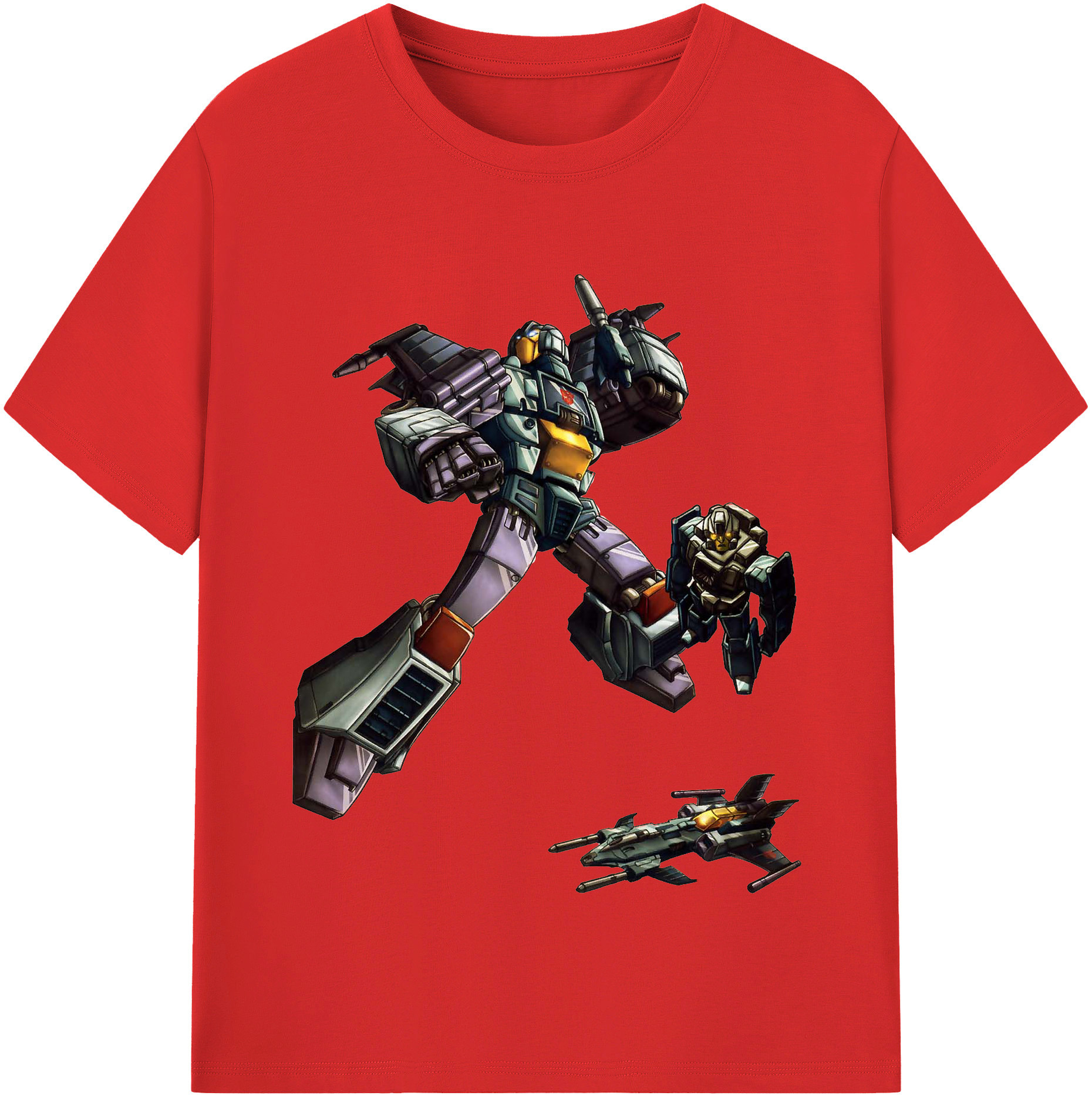 （画像用）  レディースカジュアルプリントTシャツ（綿100％）