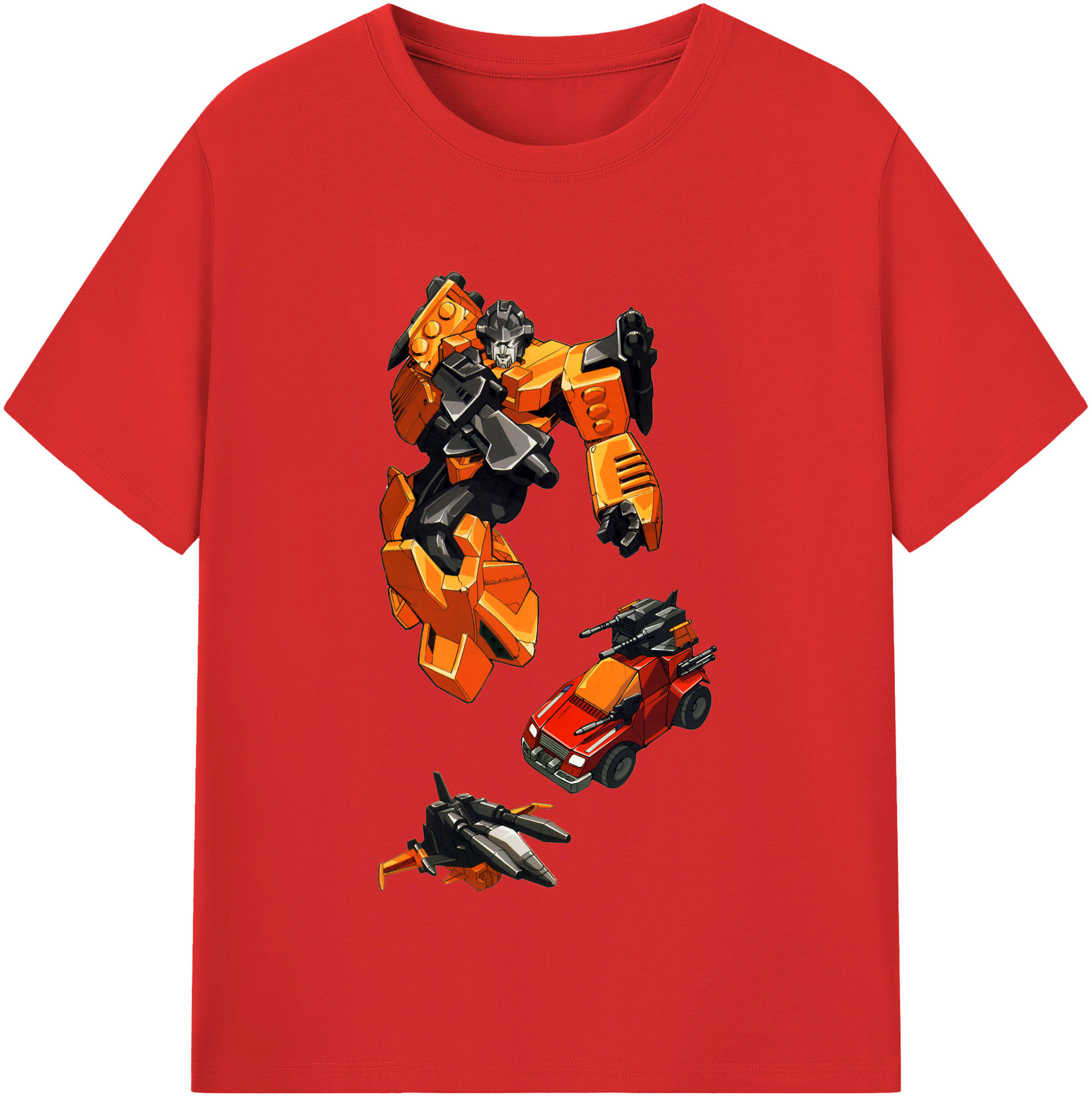 （画像用）  レディースカジュアルプリントTシャツ（綿100％）