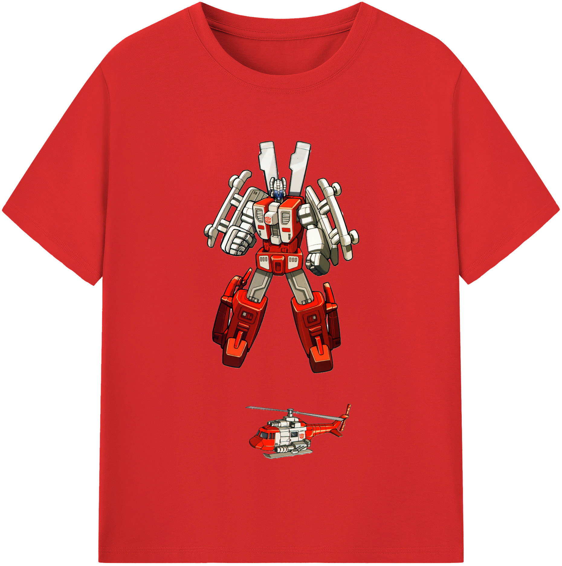 （画像用）  レディースカジュアルプリントTシャツ（綿100％）