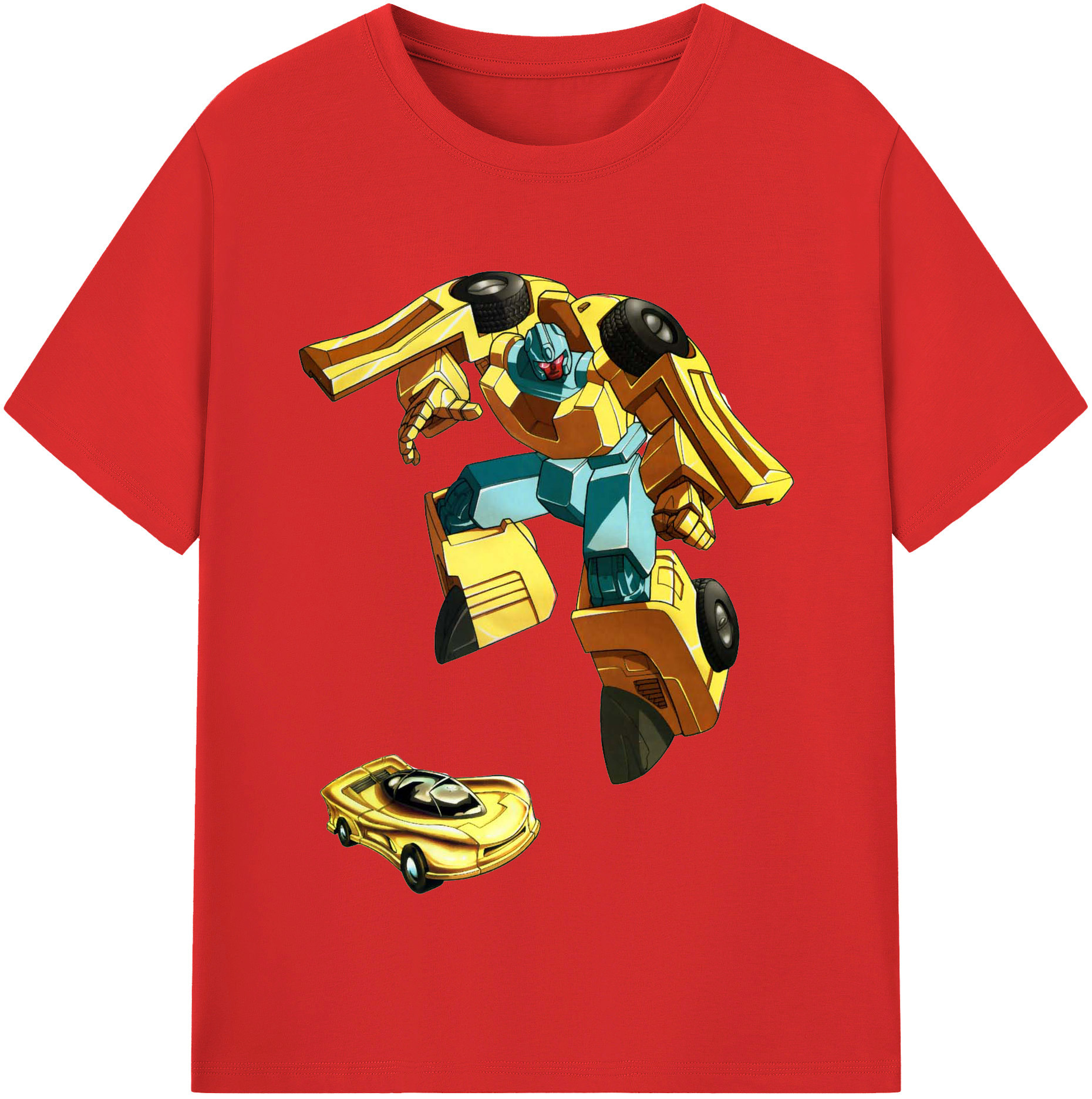 （画像用）  レディースカジュアルプリントTシャツ（綿100％）